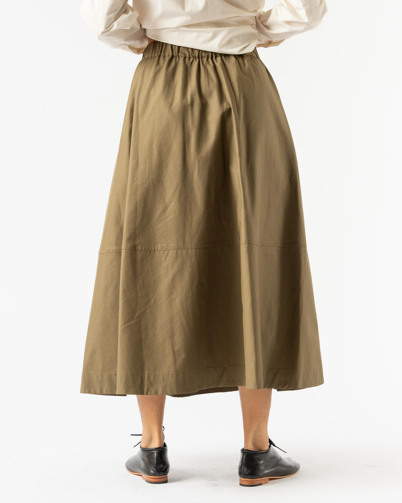 Fabiana Pigna Regar Skirt in Olive