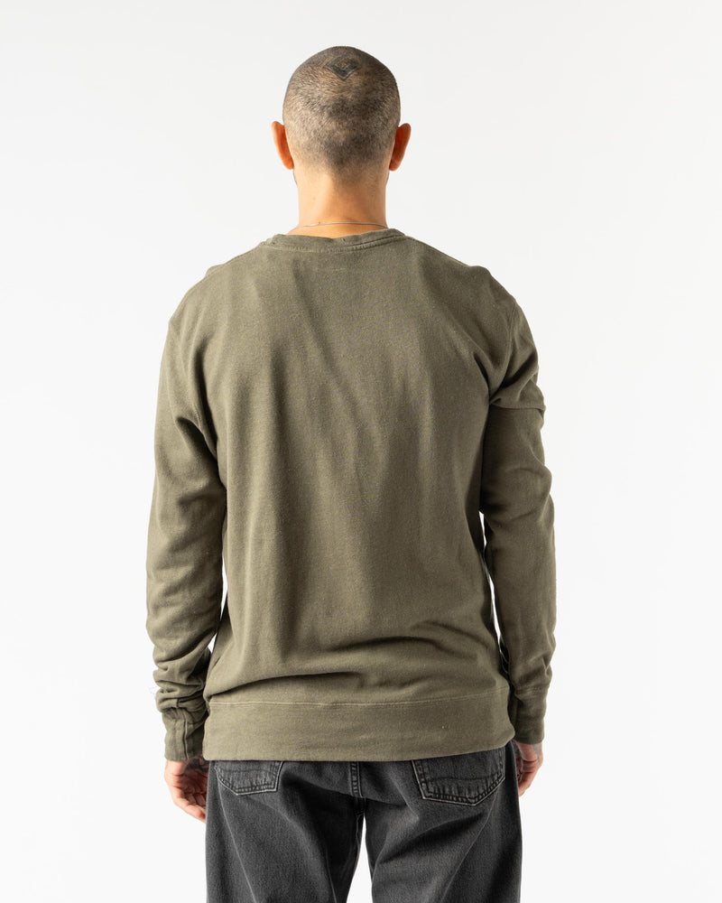 Jungmaven Tahoe Sweatshirt in Olive Green