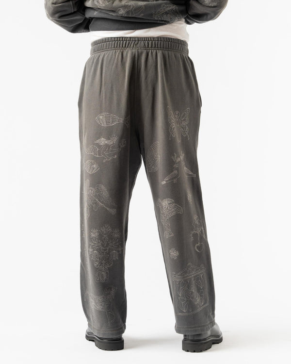 Samuel Zelig Willson Sweatpant in Charcoal