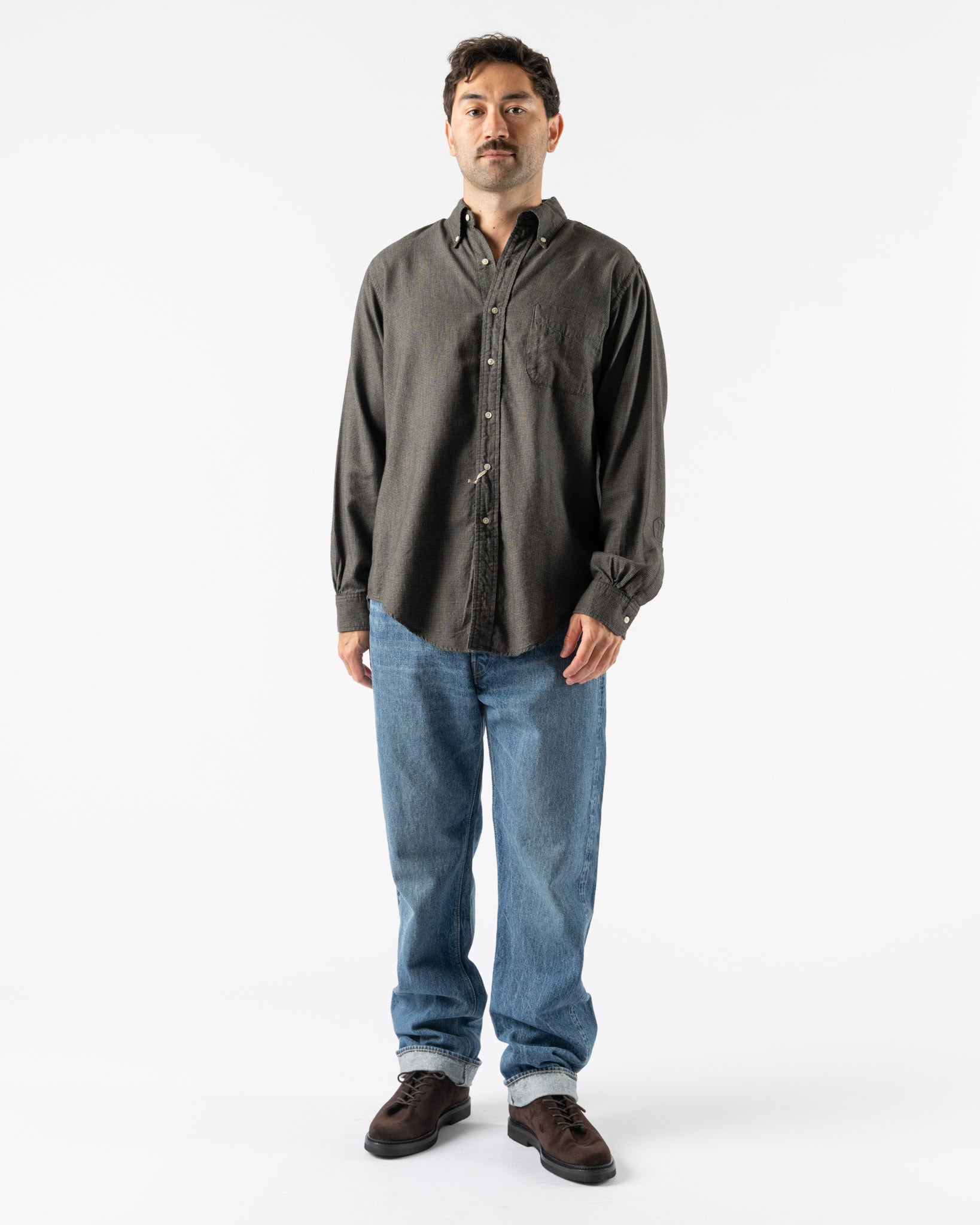 orSlow 105 Standard Selvedge Denim in 2 Year Wash
