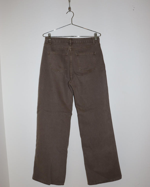 Pre-owned: Amomento Cotton Jeans in Brown