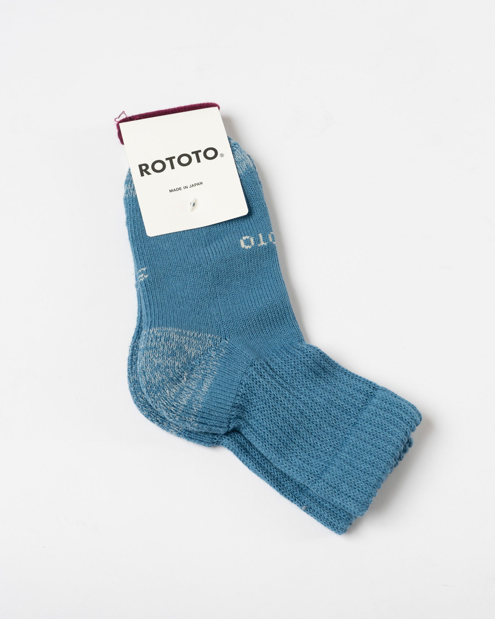 ROTOTO 1645 Socks in Light Denim
