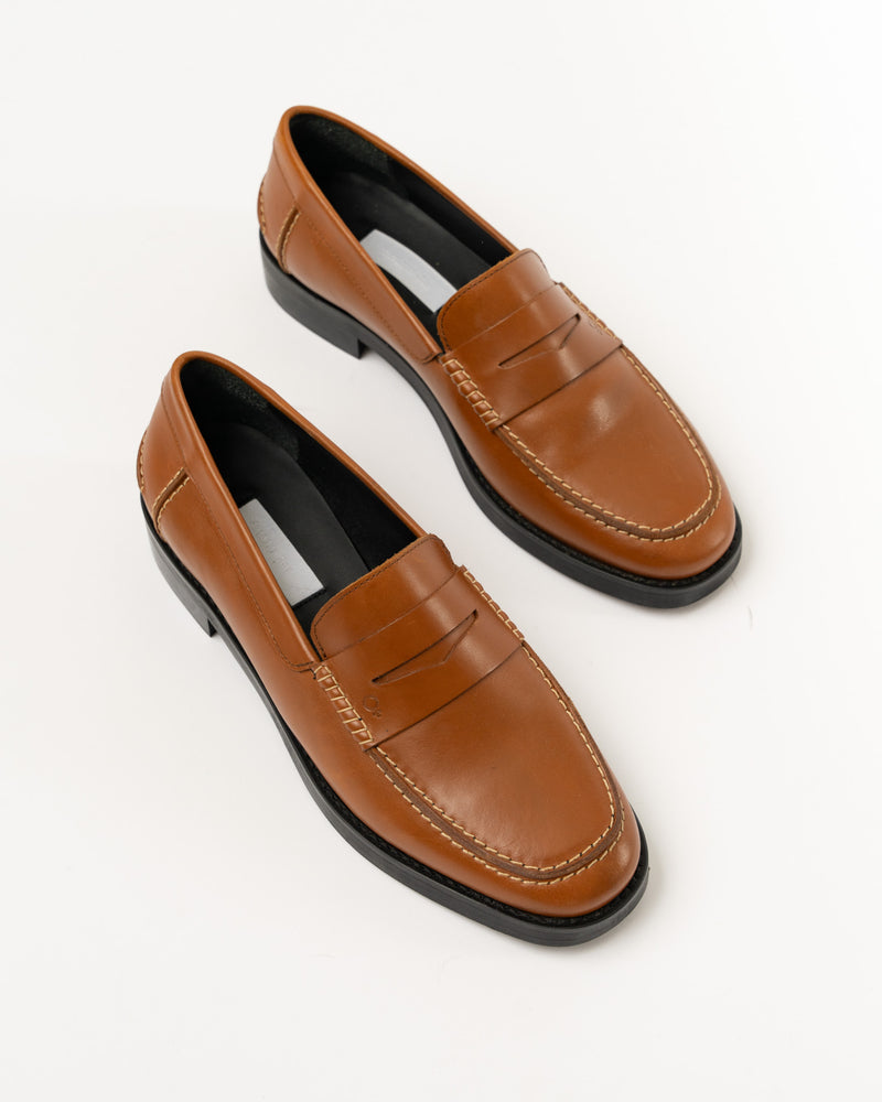 Suzanne Rae Keene Loafer in Nappa Brown