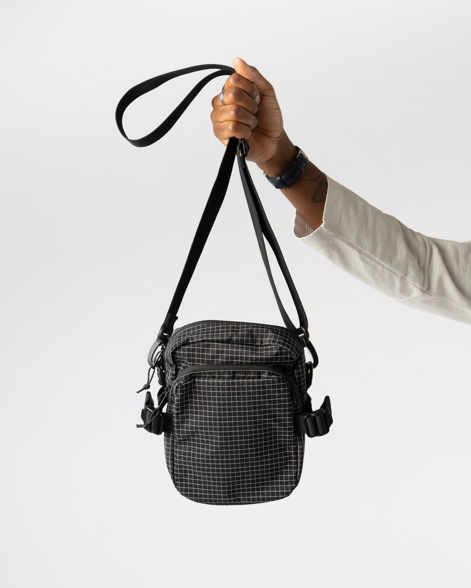 Gramicci Ripstop Mini Shoulder Bag in Black