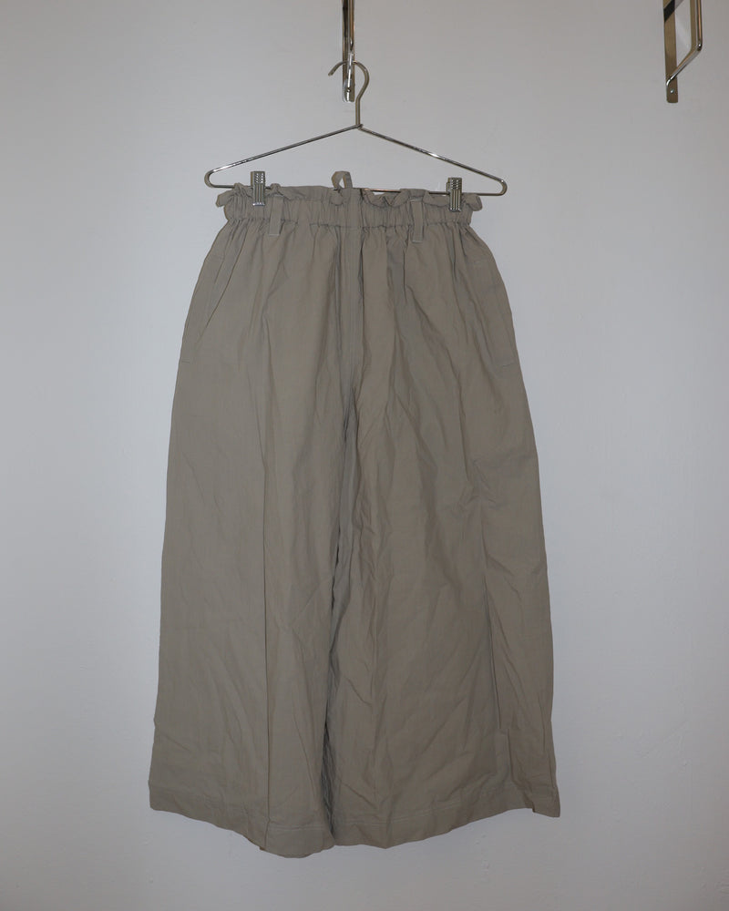 Pre-owned: Ichi Antiquités Ruffled Waistband Azumadaki Pants