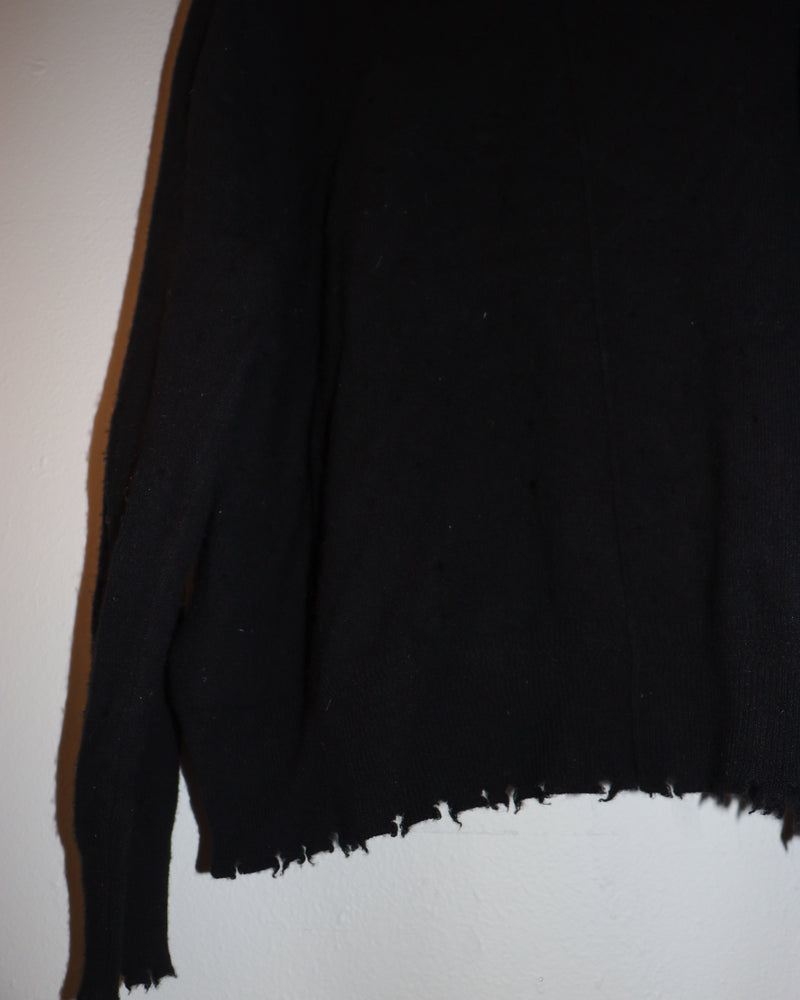 Pre-owned: 27 Miles Distressed Cashmere Sweater