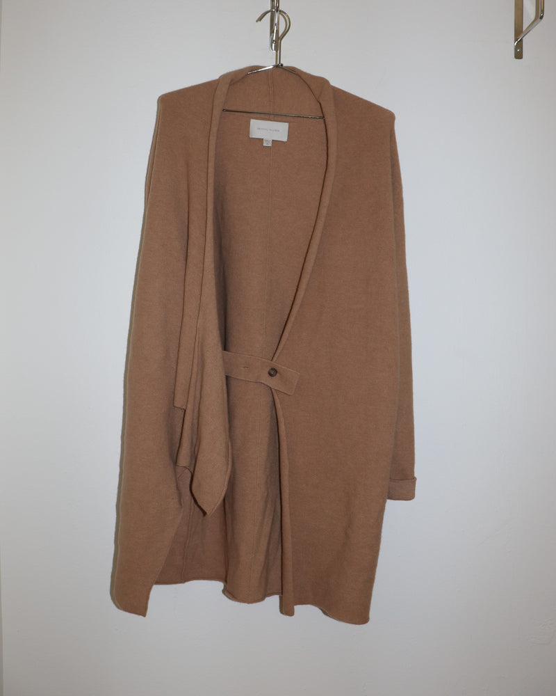 Pre-owned: Brochu Walker Wool Cardigan in Brown