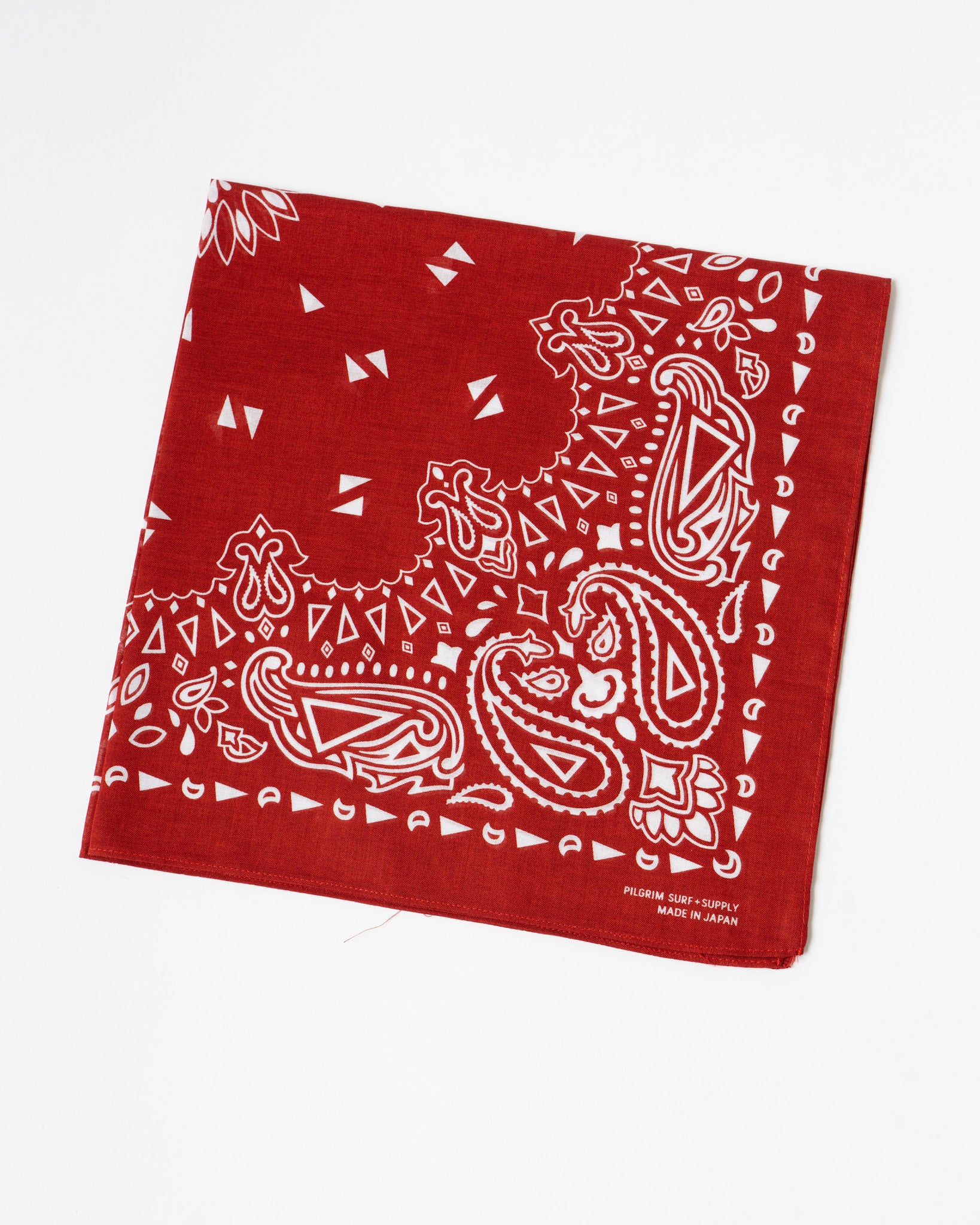 Pilgrim Paisley Bandana in Wine