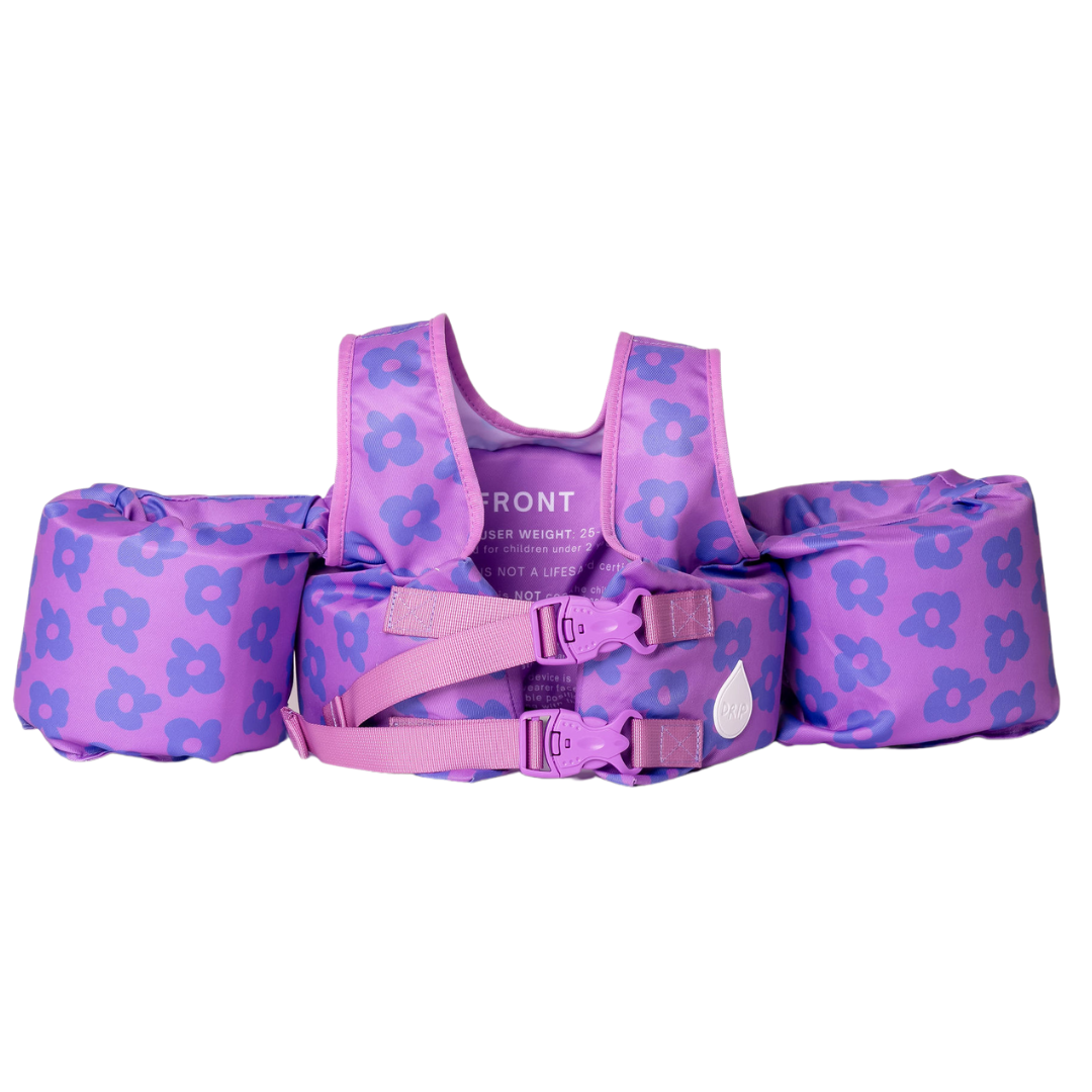 Drip Floats Flower Power Purple Kids Float
