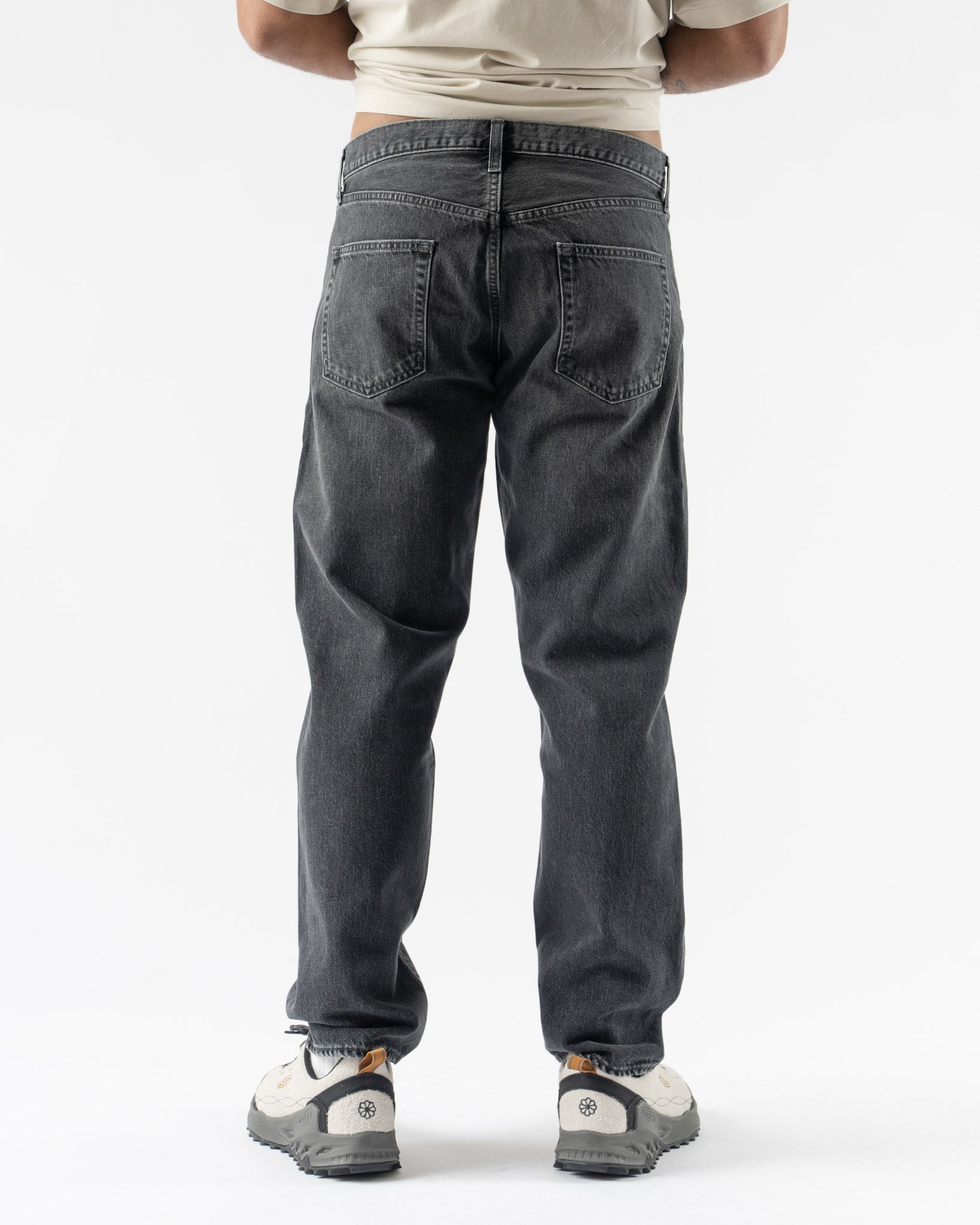 Aaron Levine 60s Straight Denim in Vintage Black