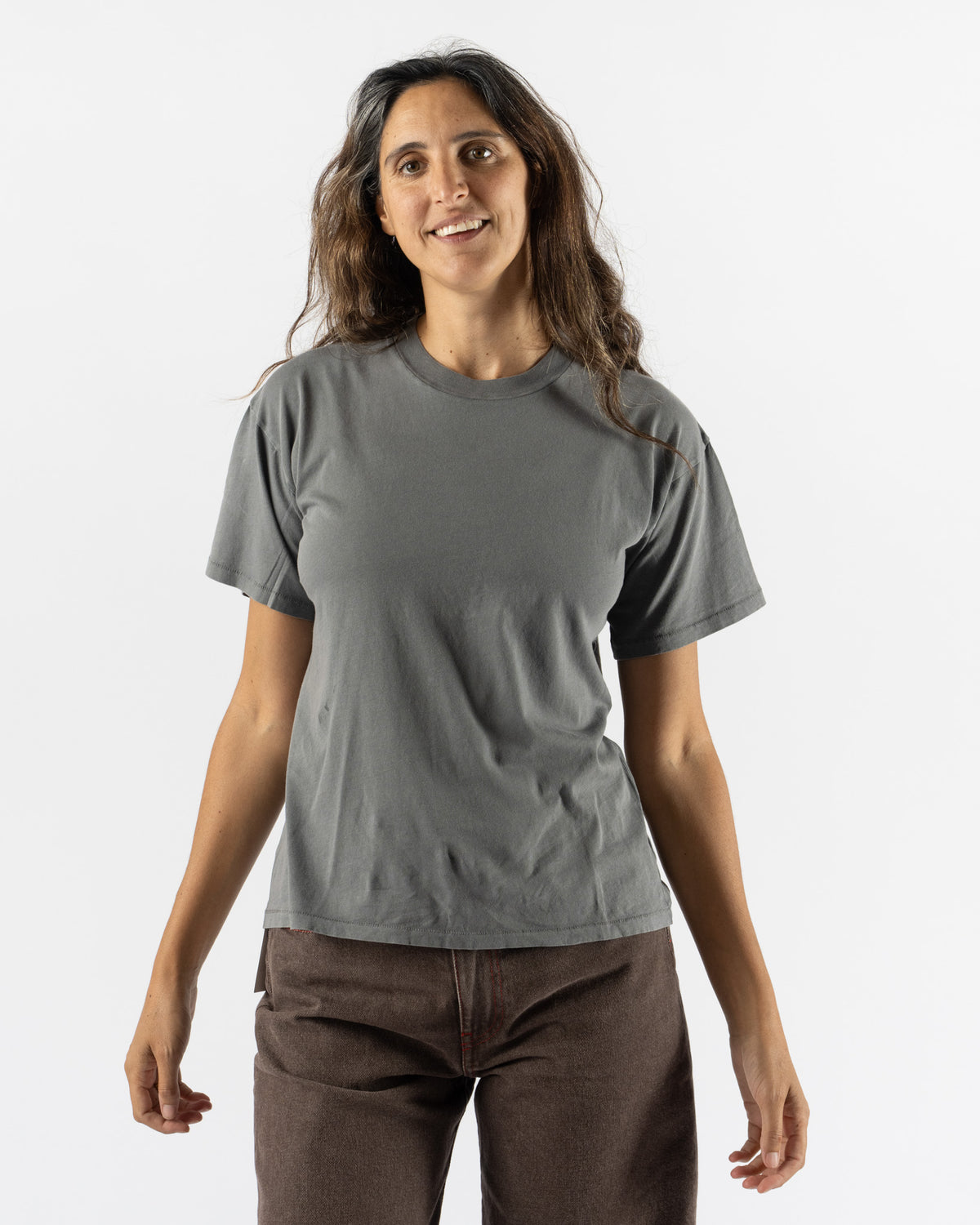 6397 Boy T in Washed Grey