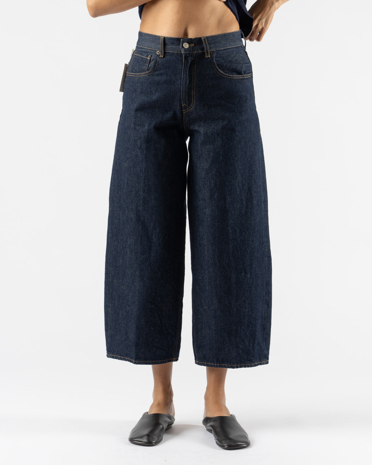 6397 Cropped Roomy Jean in Rinsed Raw
