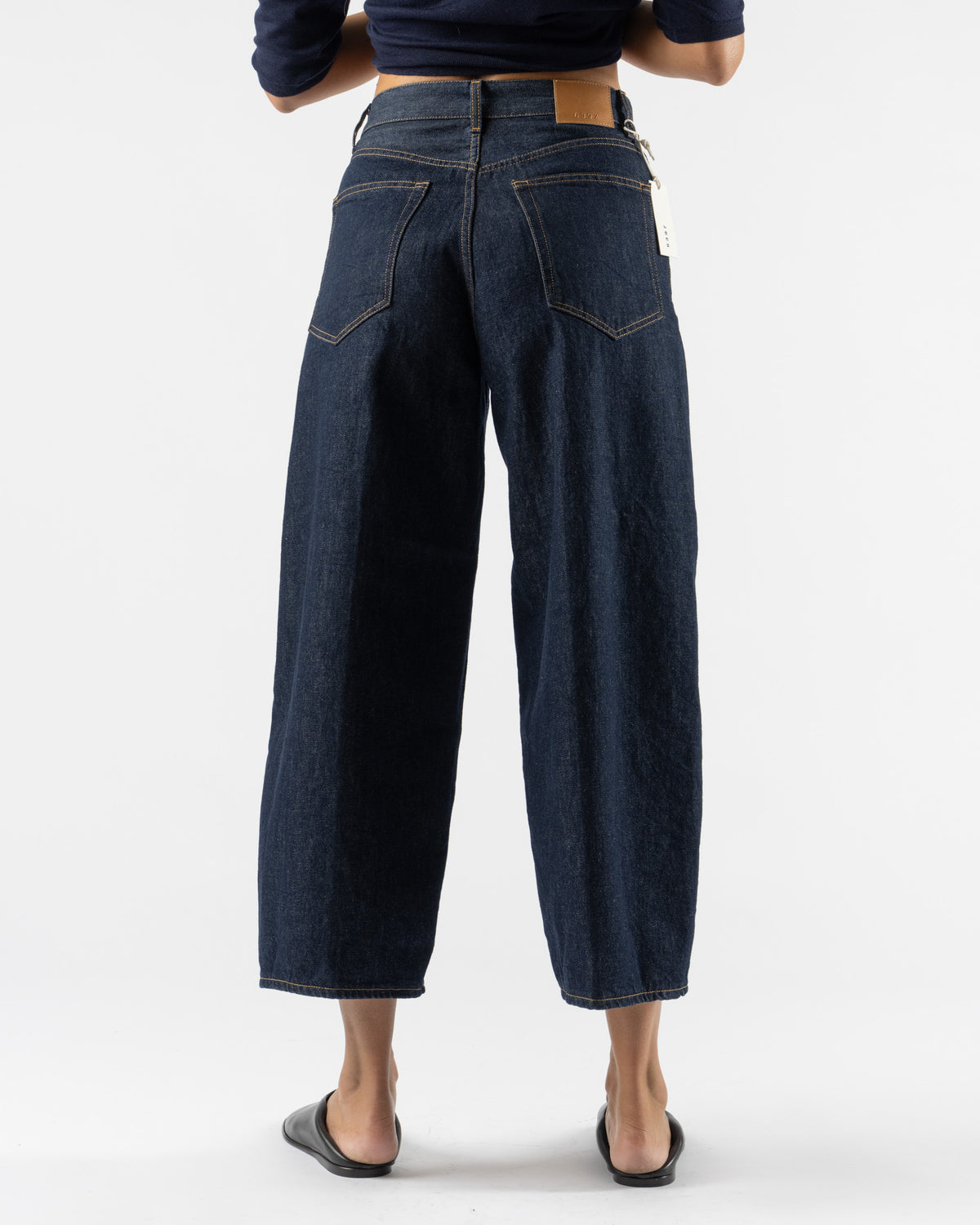 6397 Cropped Roomy Jean in Rinsed Raw