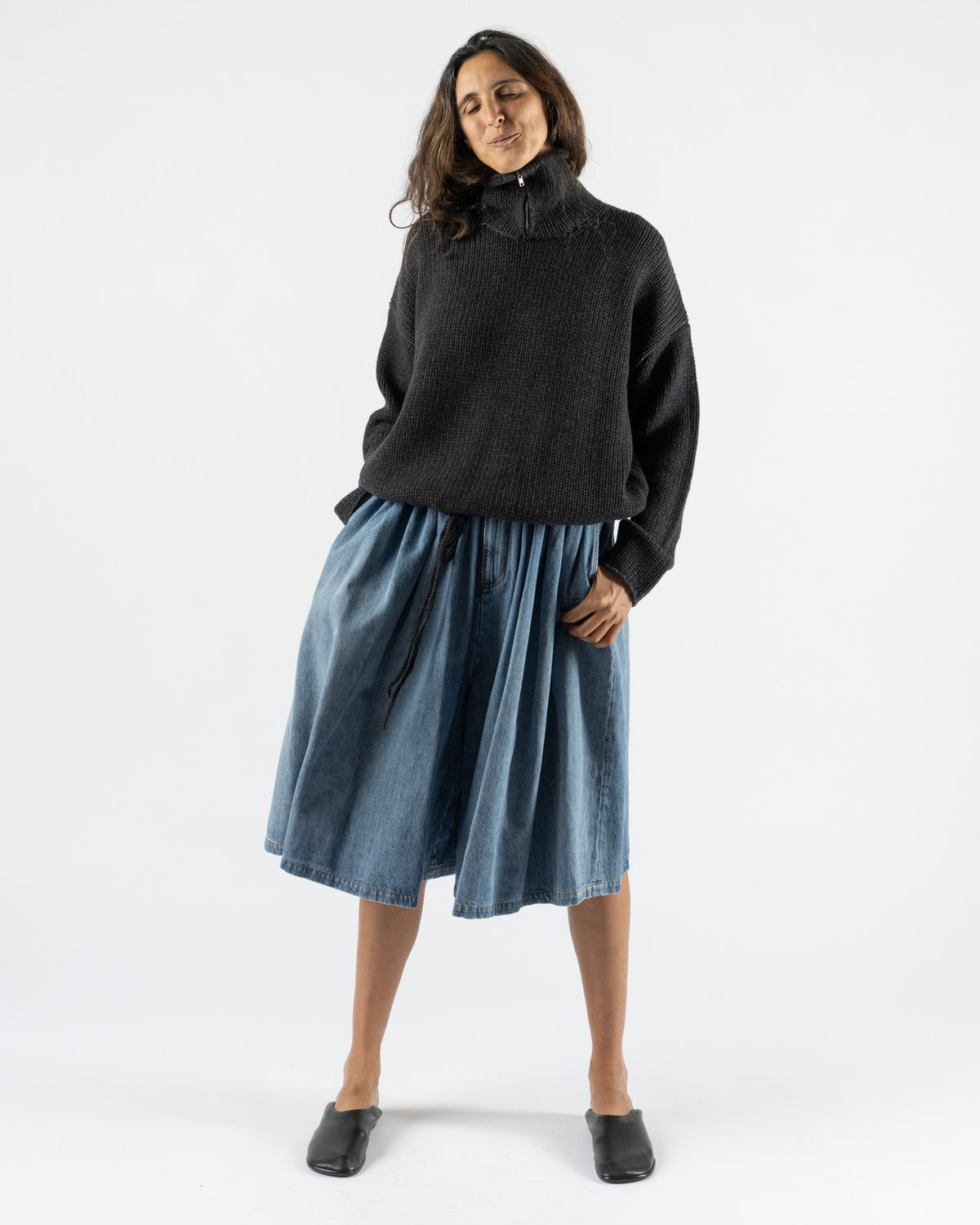6397 Borden Sweater in Graphite