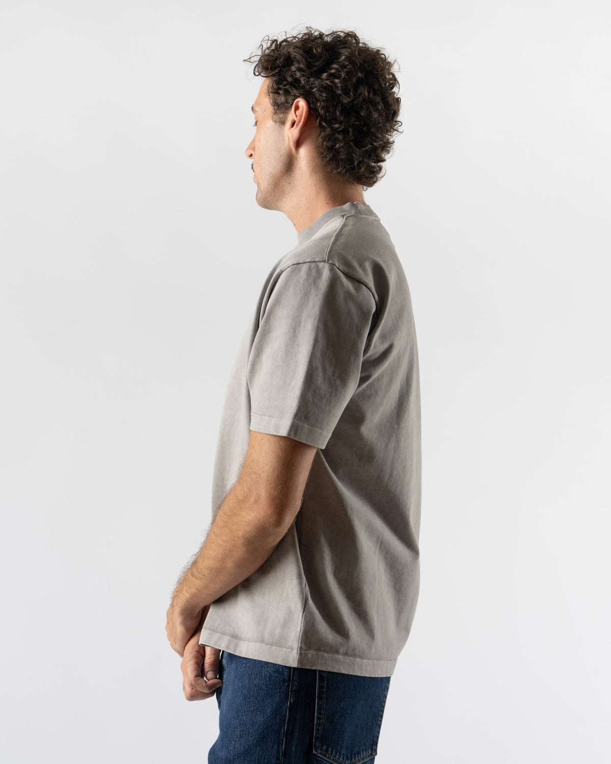 Lady White Co. Rugby Shirt in Pigment Chalk