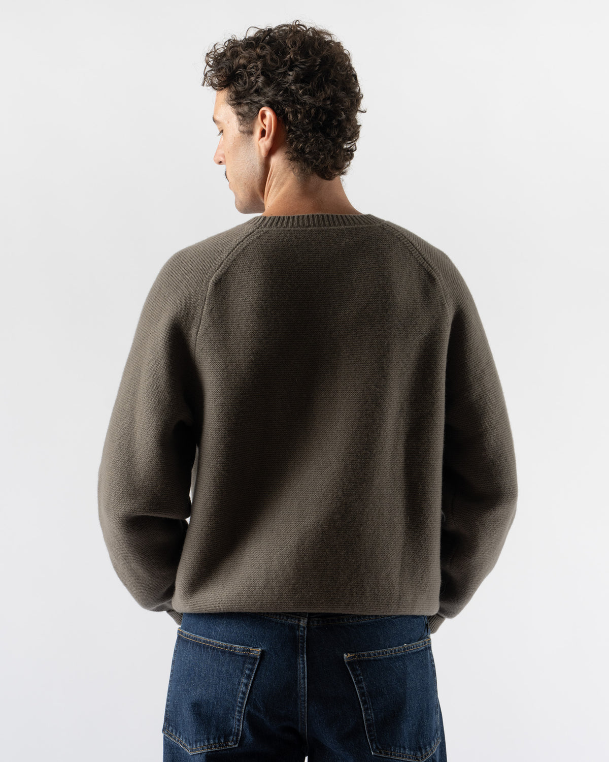 Lady White Co. Raglan Link Sweater in Clay
