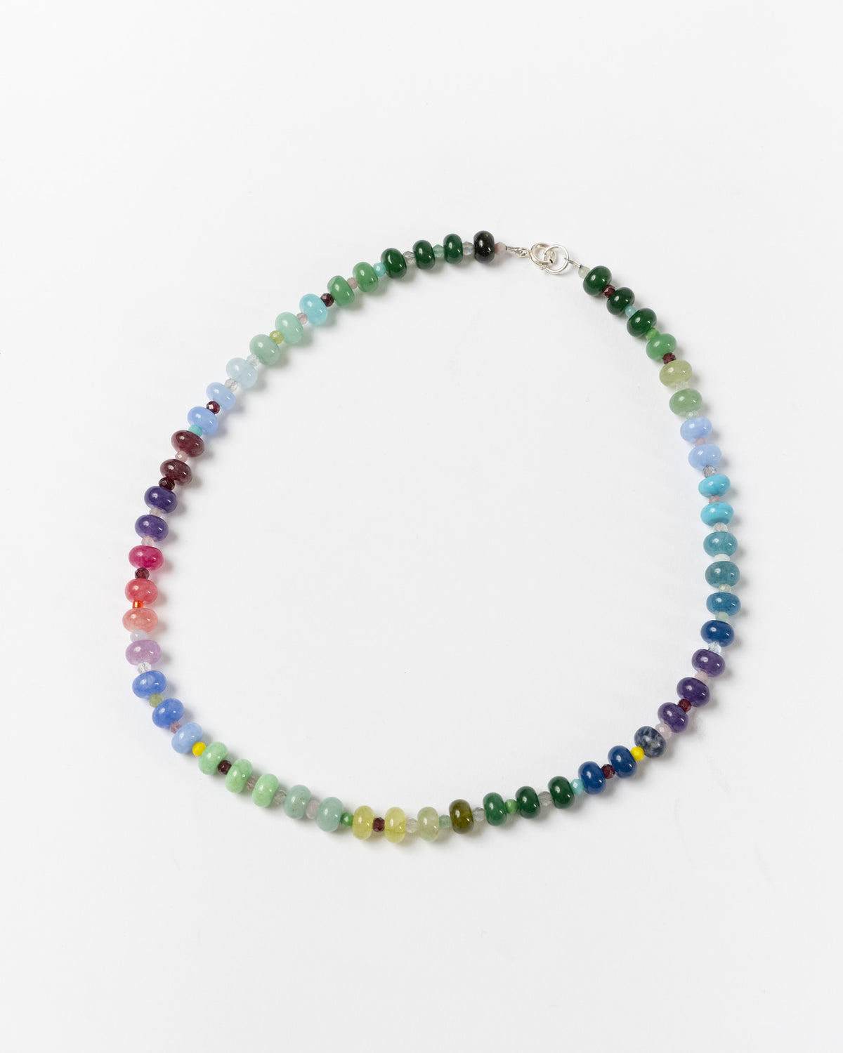 AGD Natural Necklace in Large Rainbow