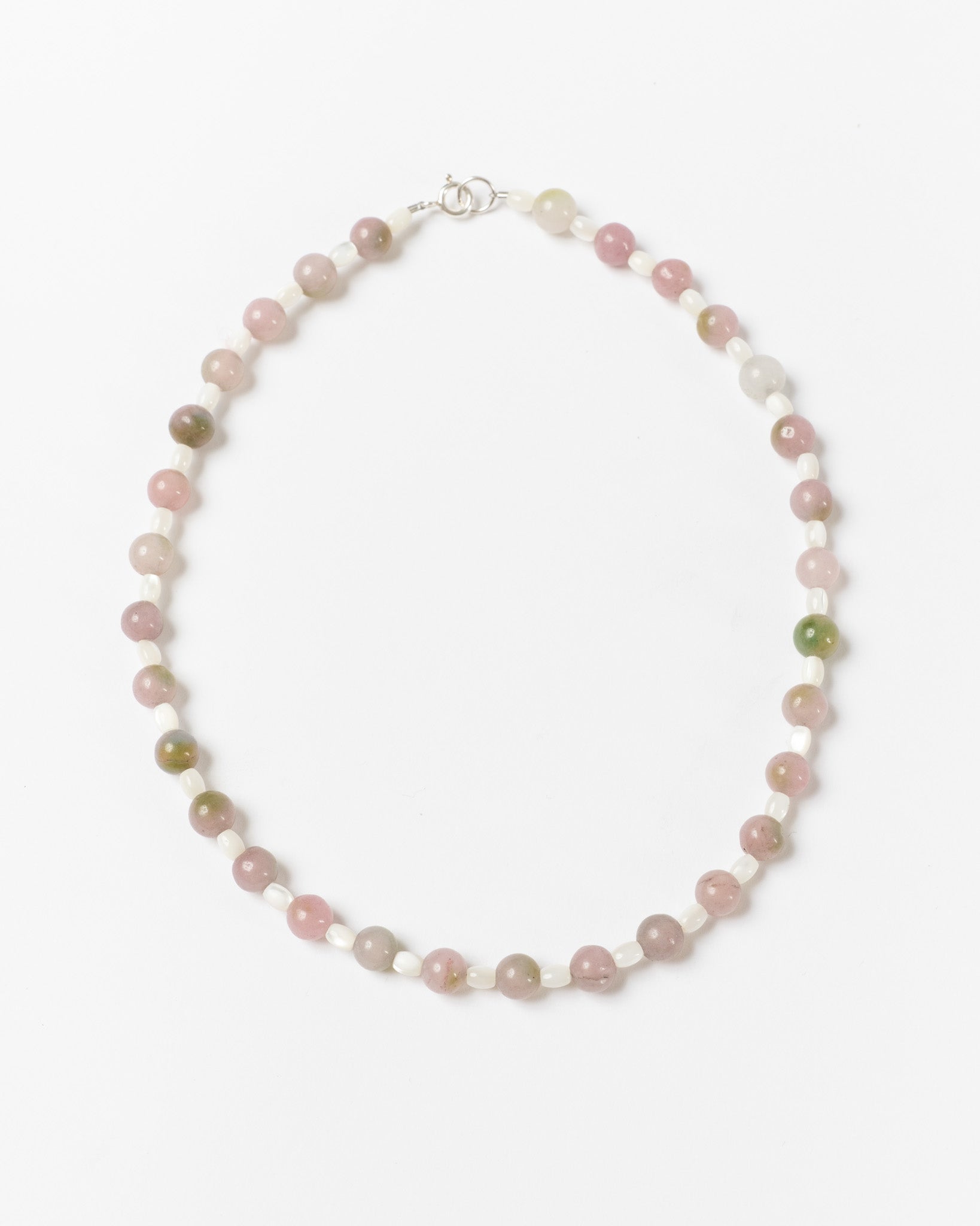 AGD Natural Necklace in Dusty Pink