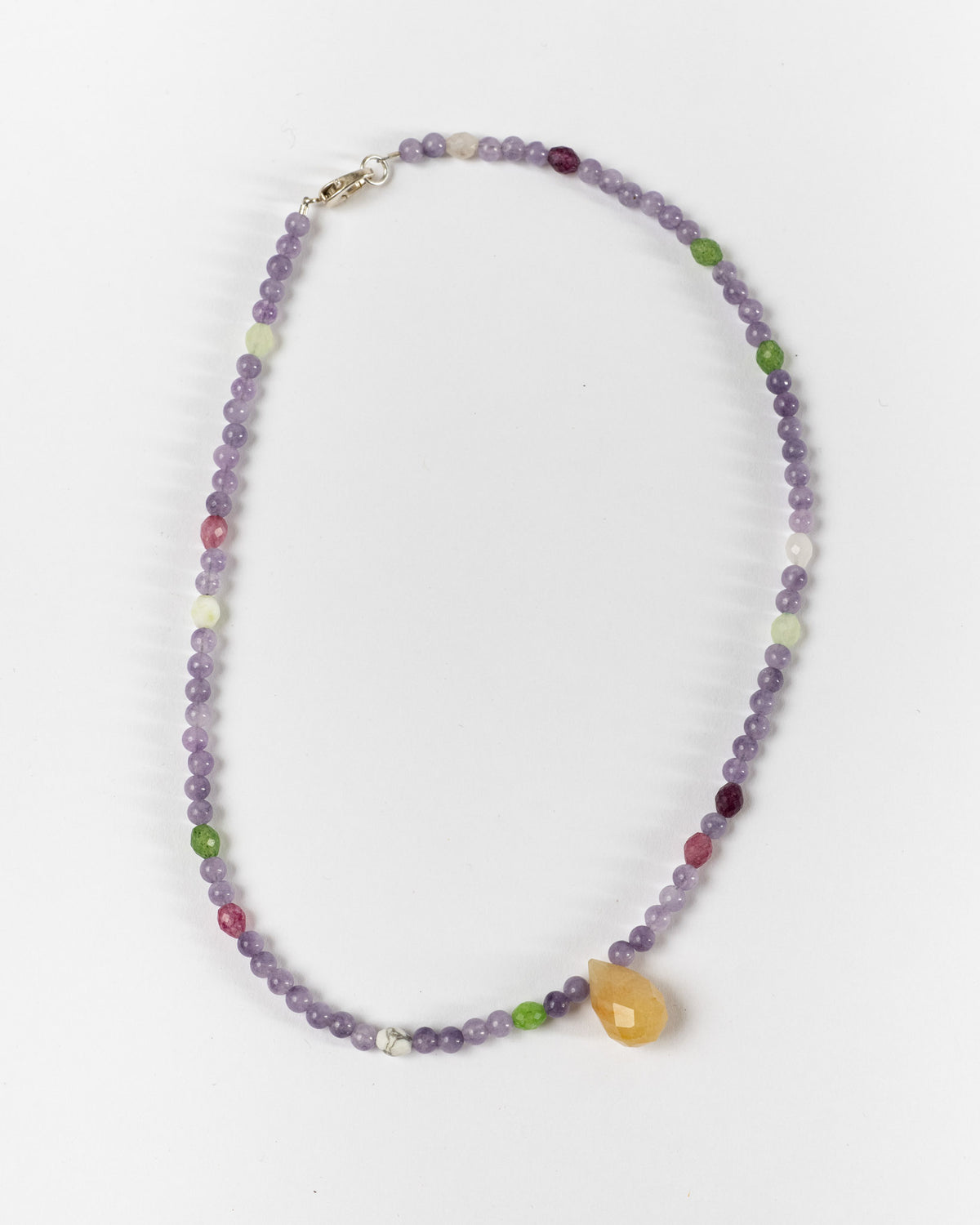 AGD Natural Necklace in Lavender Garden