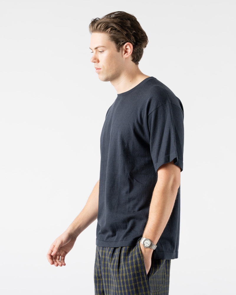 An Irrational Element Simple Tee in Navy