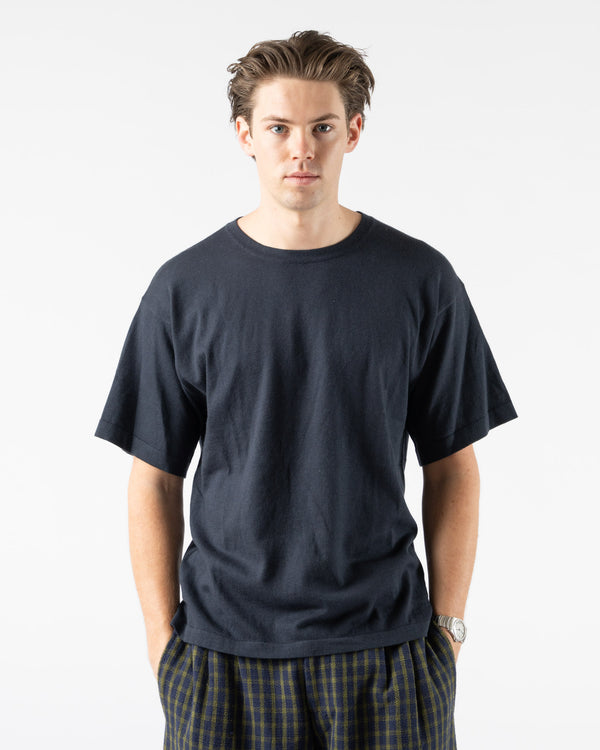 An Irrational Element Simple Tee in Navy