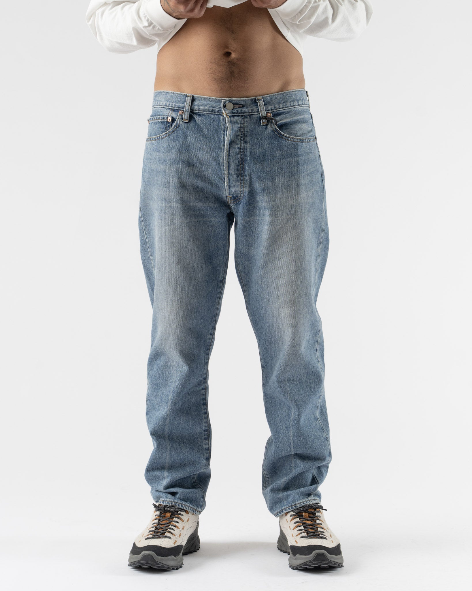 Aaron Levine 60s Straight Denim in Vintage Indigo