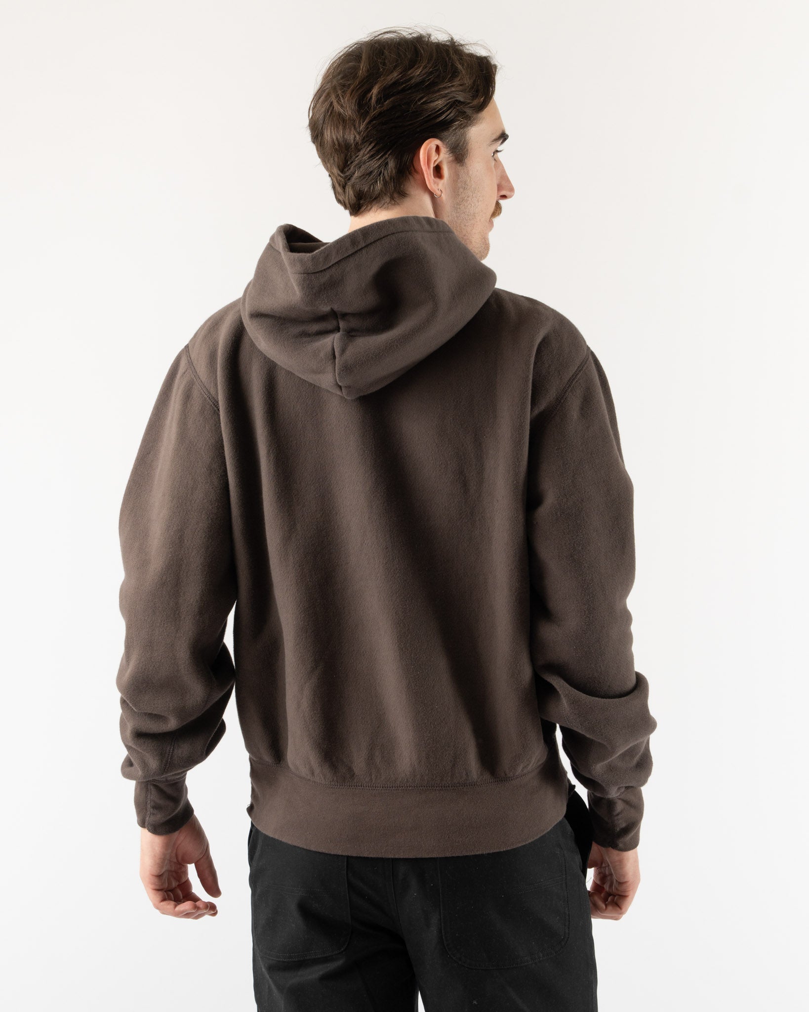 Aaron Levine Hoodie in Brown