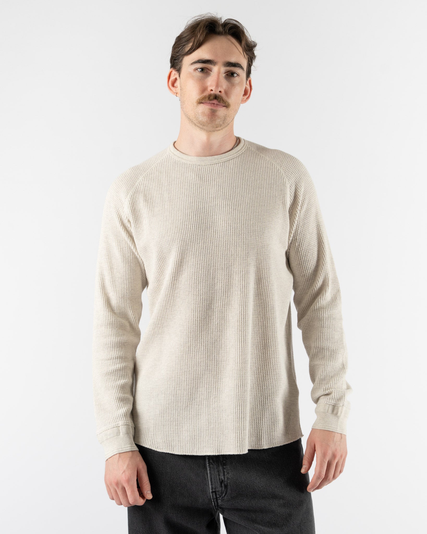 Beams Plus Crew Thermal 30 in Oatmeal