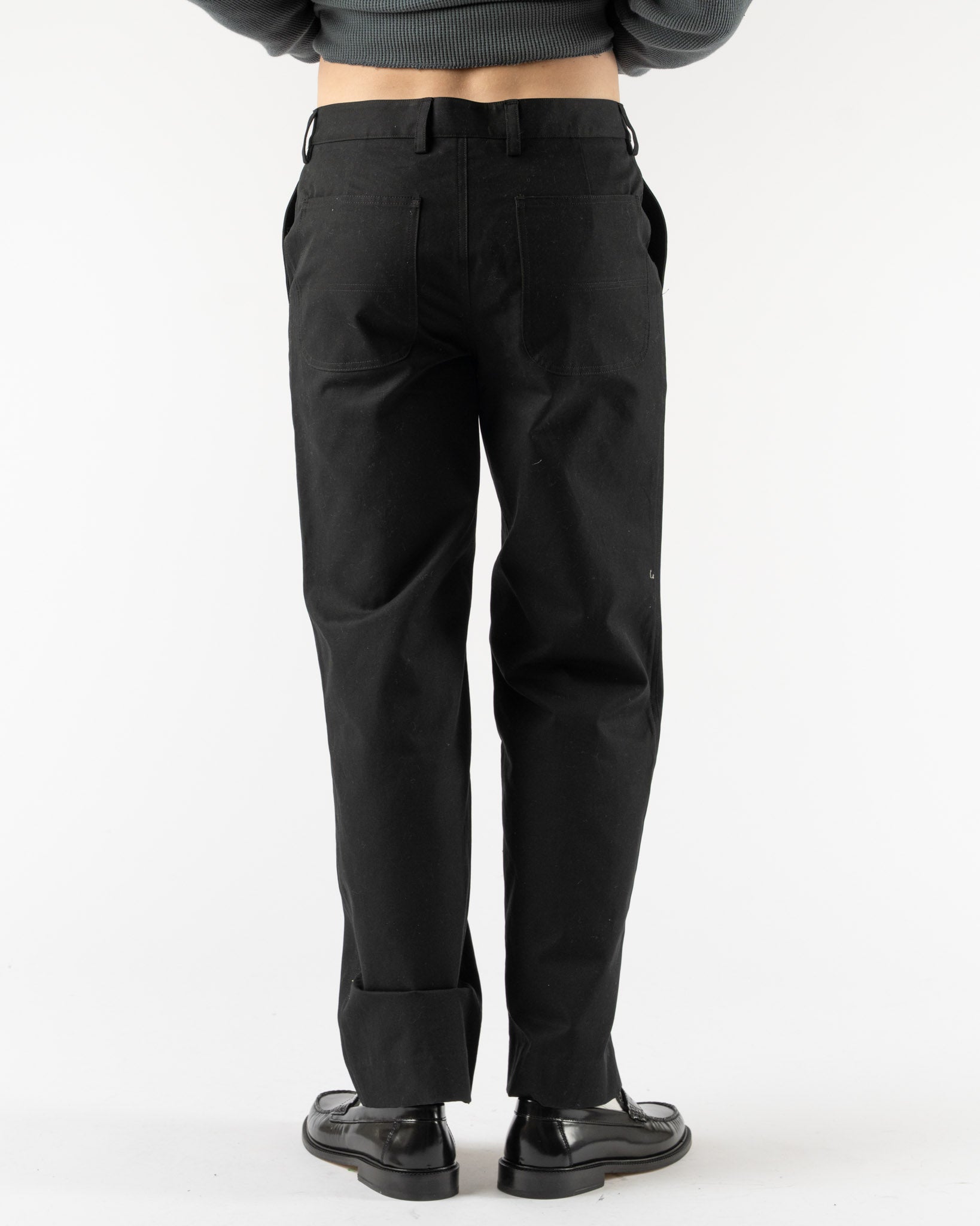 Aaron Levine Workwear Pant in Black