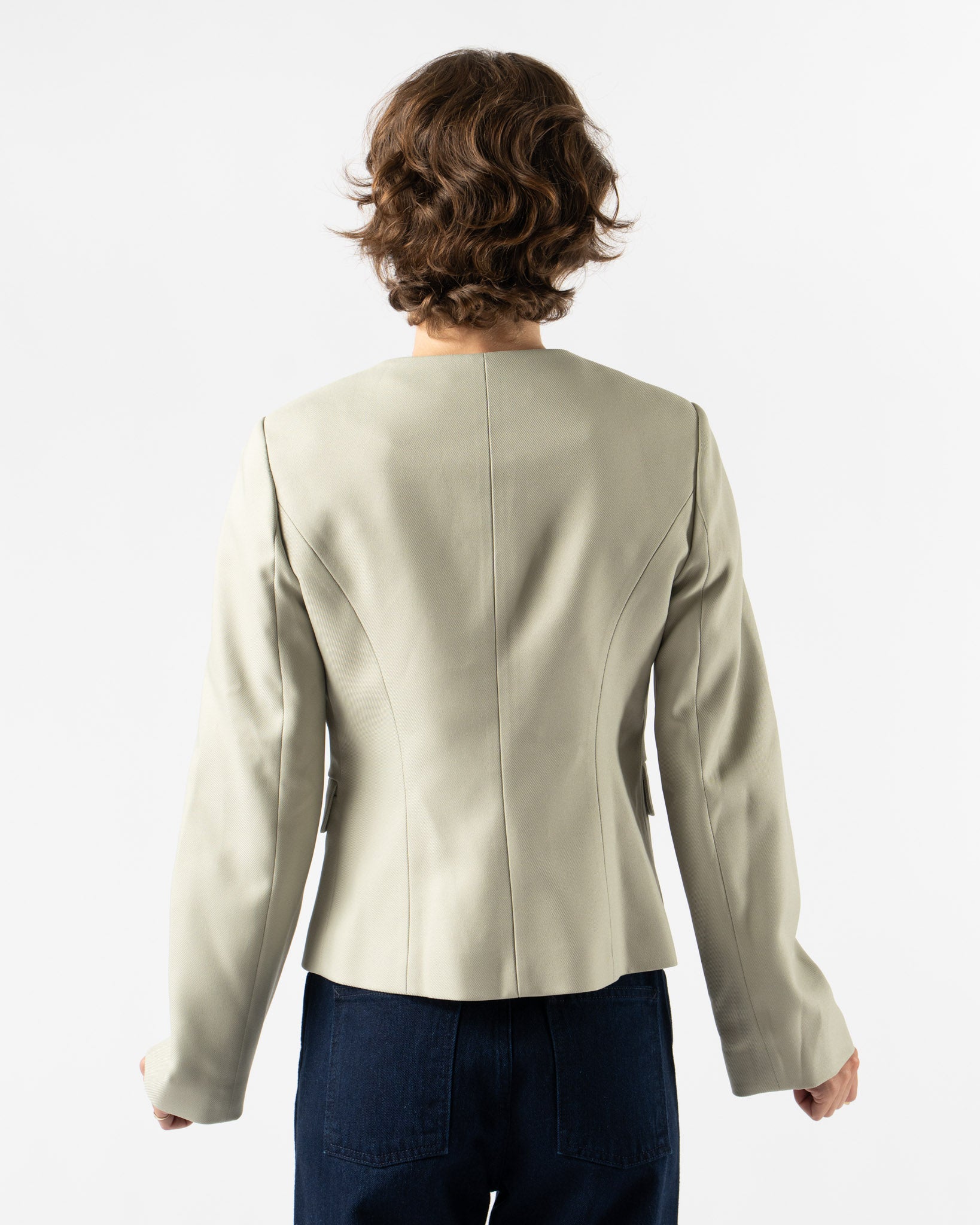 Sandy Liang Agnes Jacket in Sage