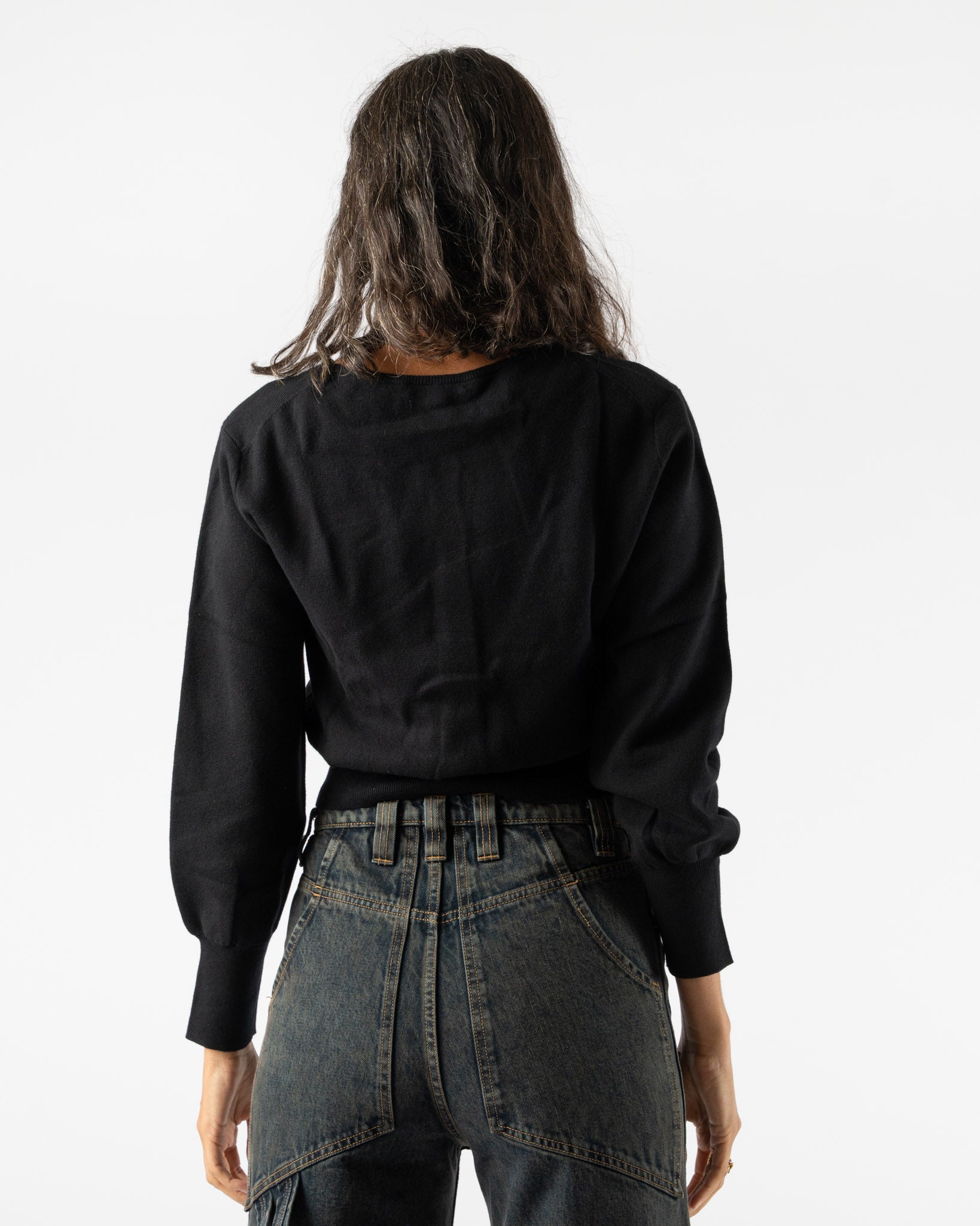 Alex Mill Louisa Cardigan in Black