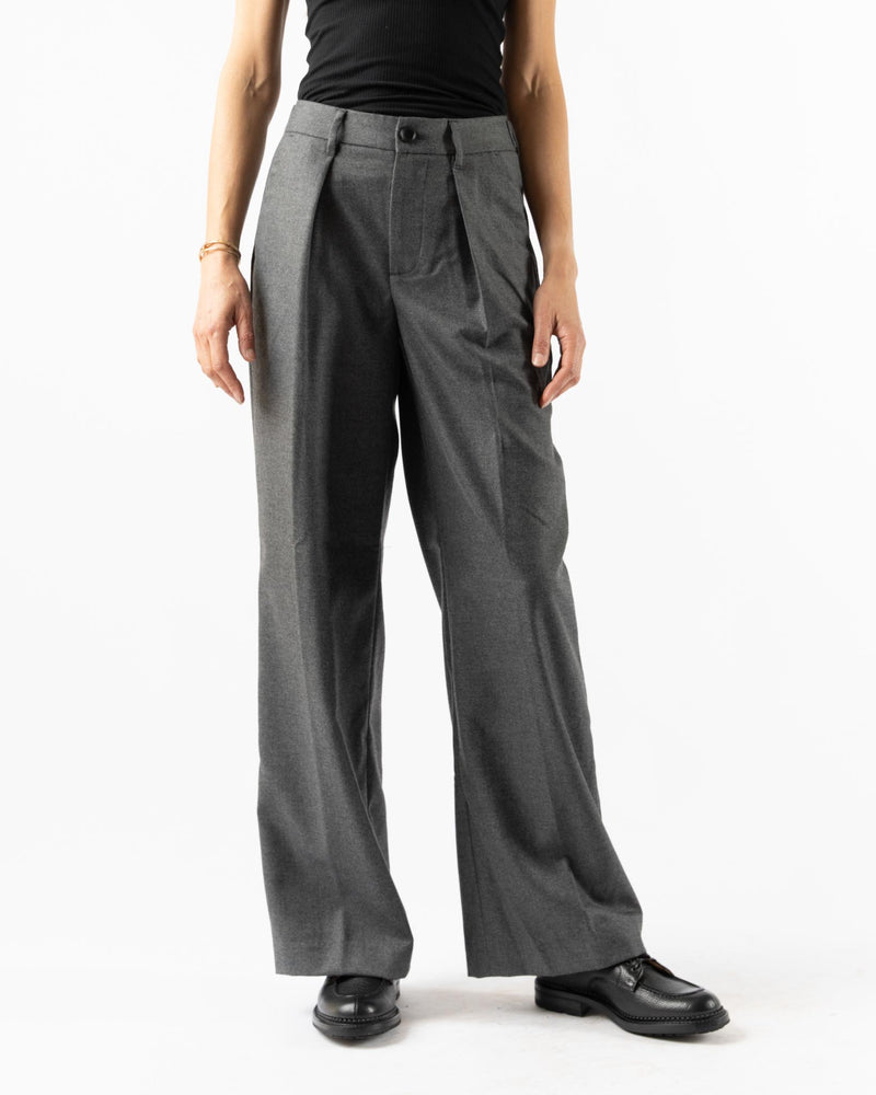 Alex Mill Soho Trouser in Charcoal Wool