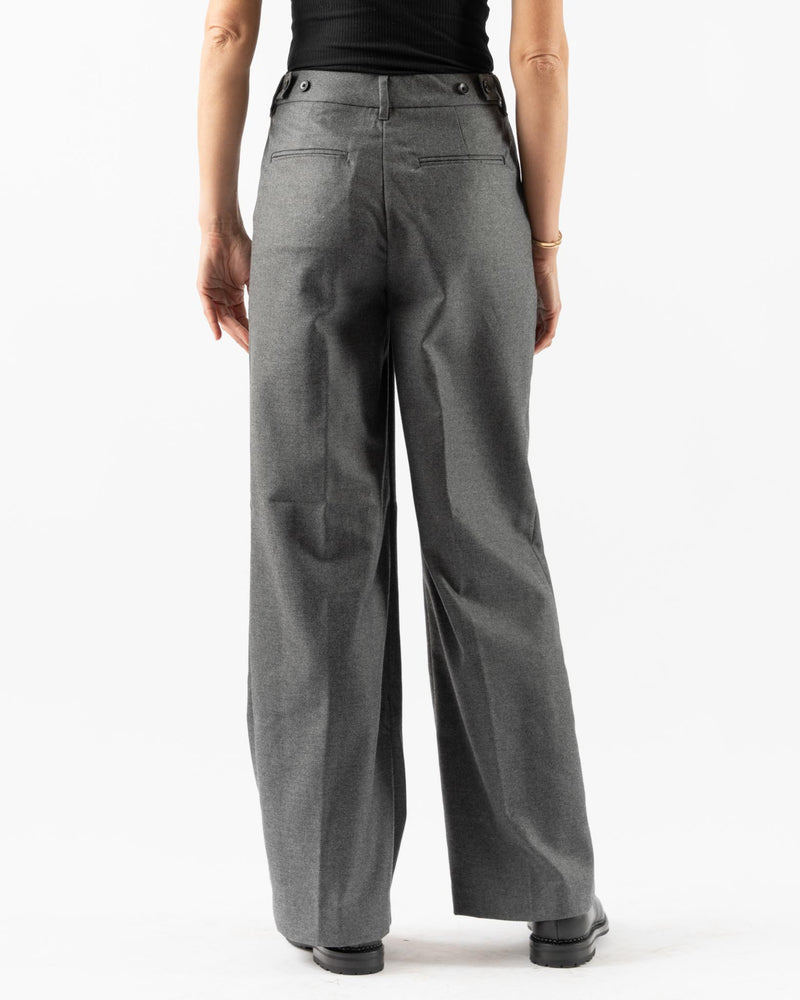 Alex Mill Soho Trouser in Charcoal Wool