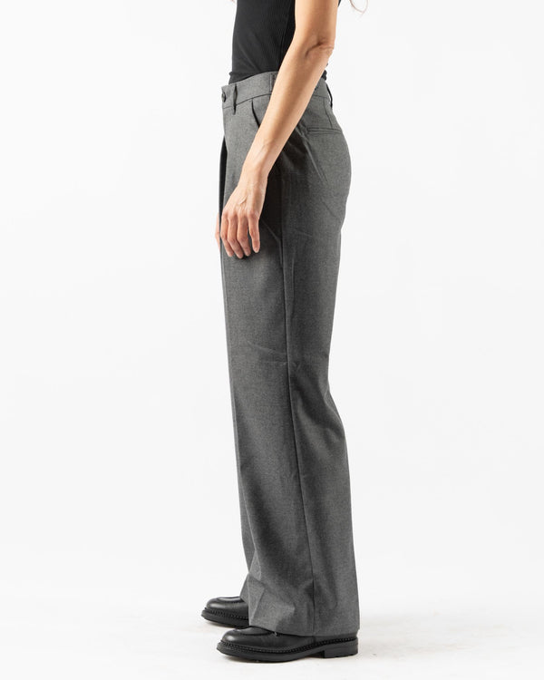 Alex Mill Soho Trouser in Charcoal Wool