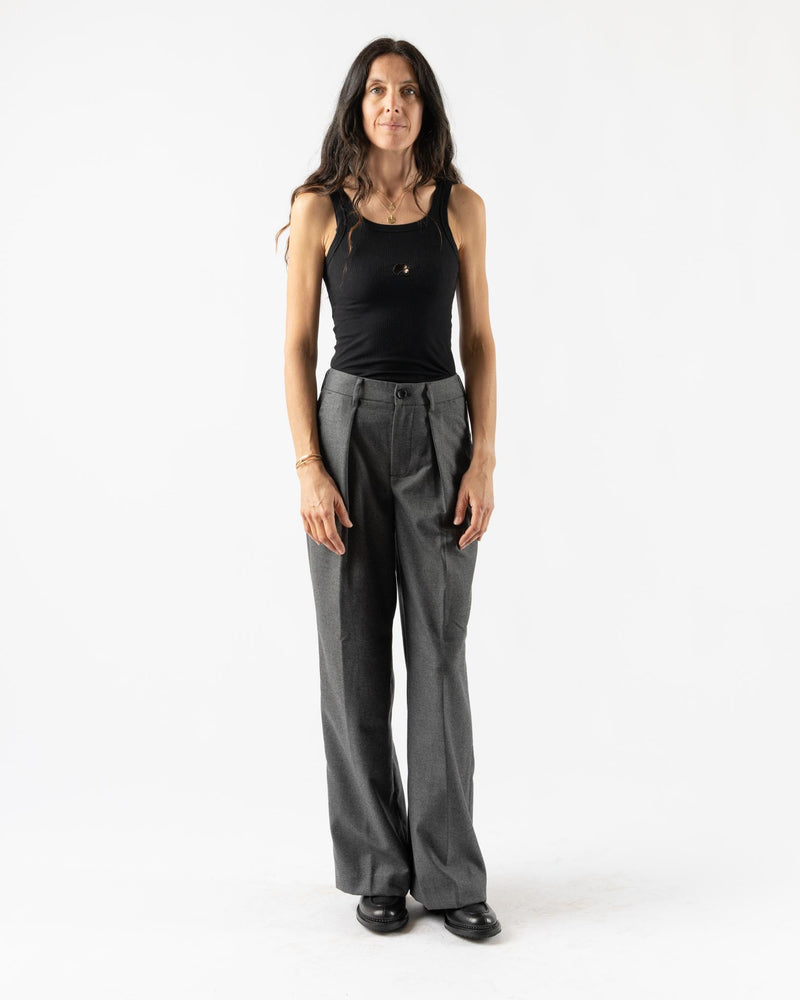 Alex Mill Soho Trouser in Charcoal Wool