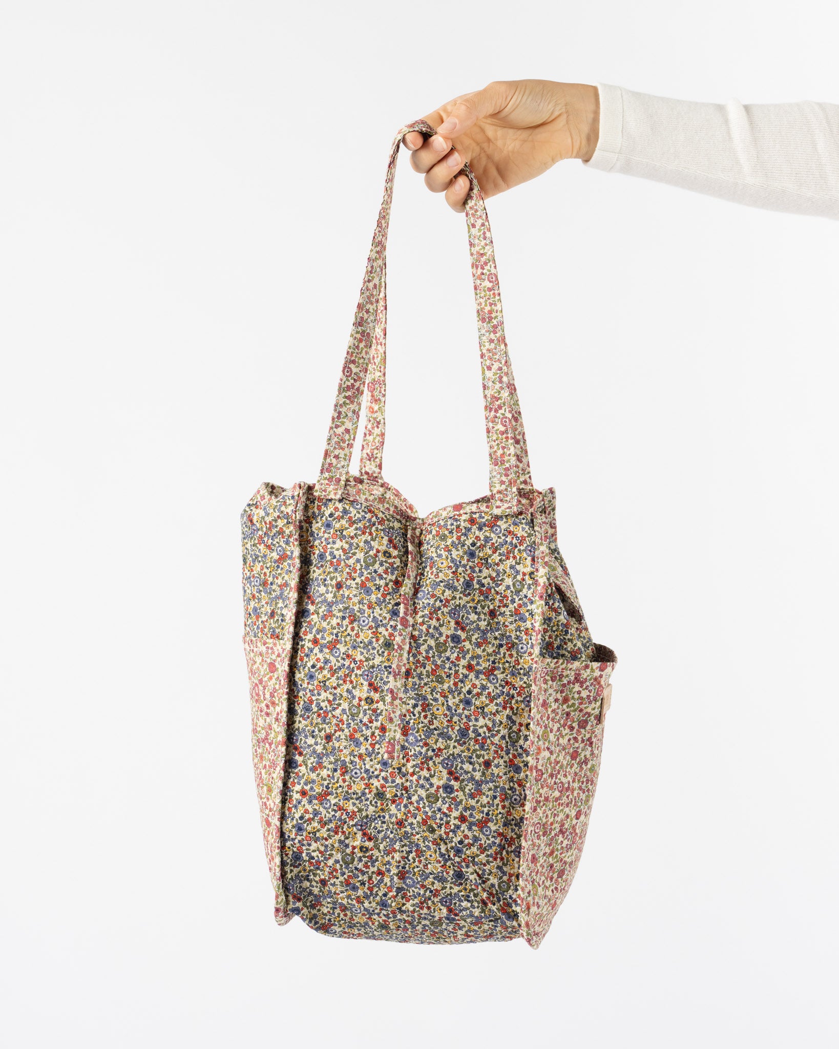 Amiacalva Easy Bag in Light Pink Multi FLoral Curated at Jake and