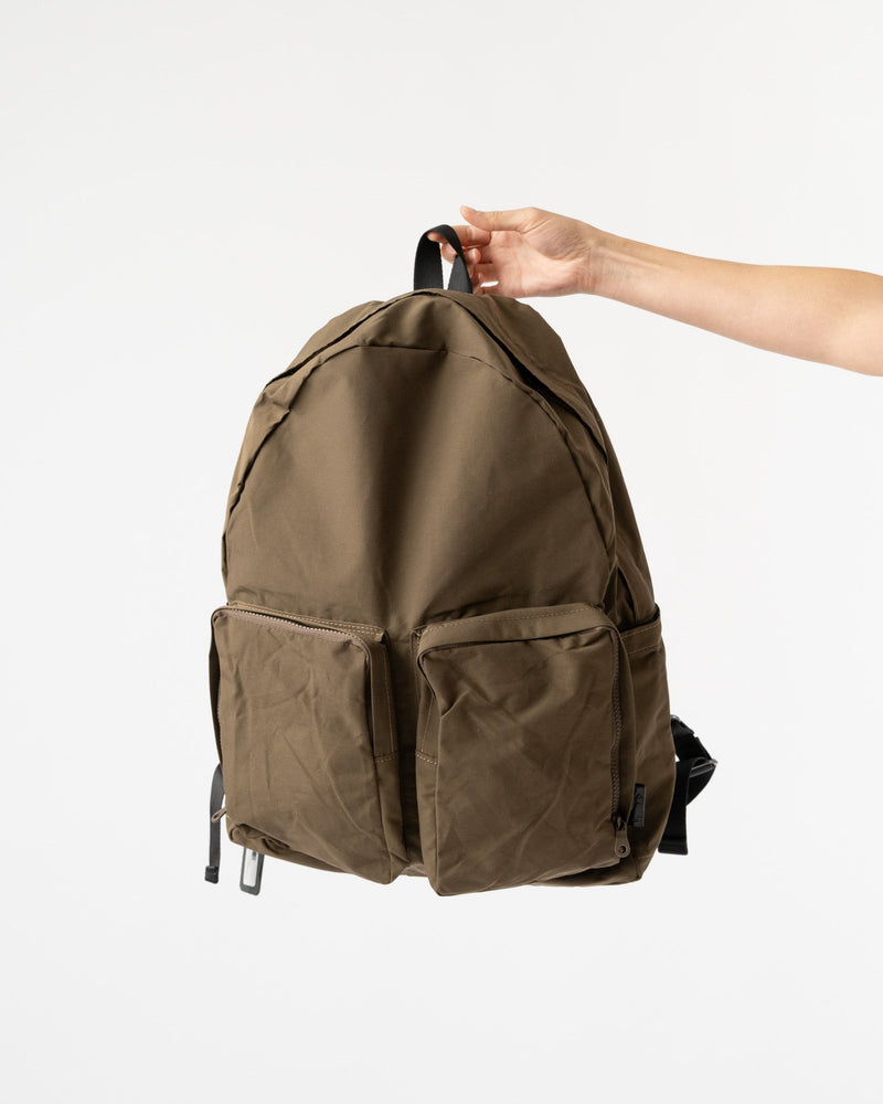 Amiacalva N/C Cloth Backpack in Khaki