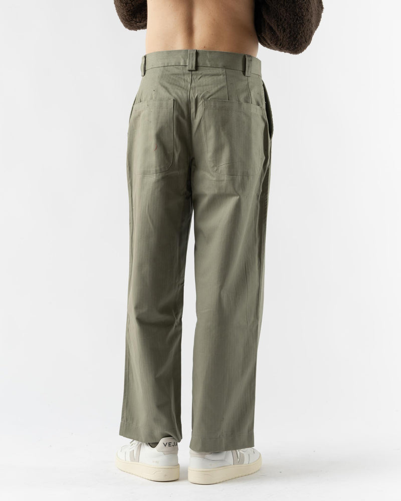 An Irrational Element Artist Trouser in Green