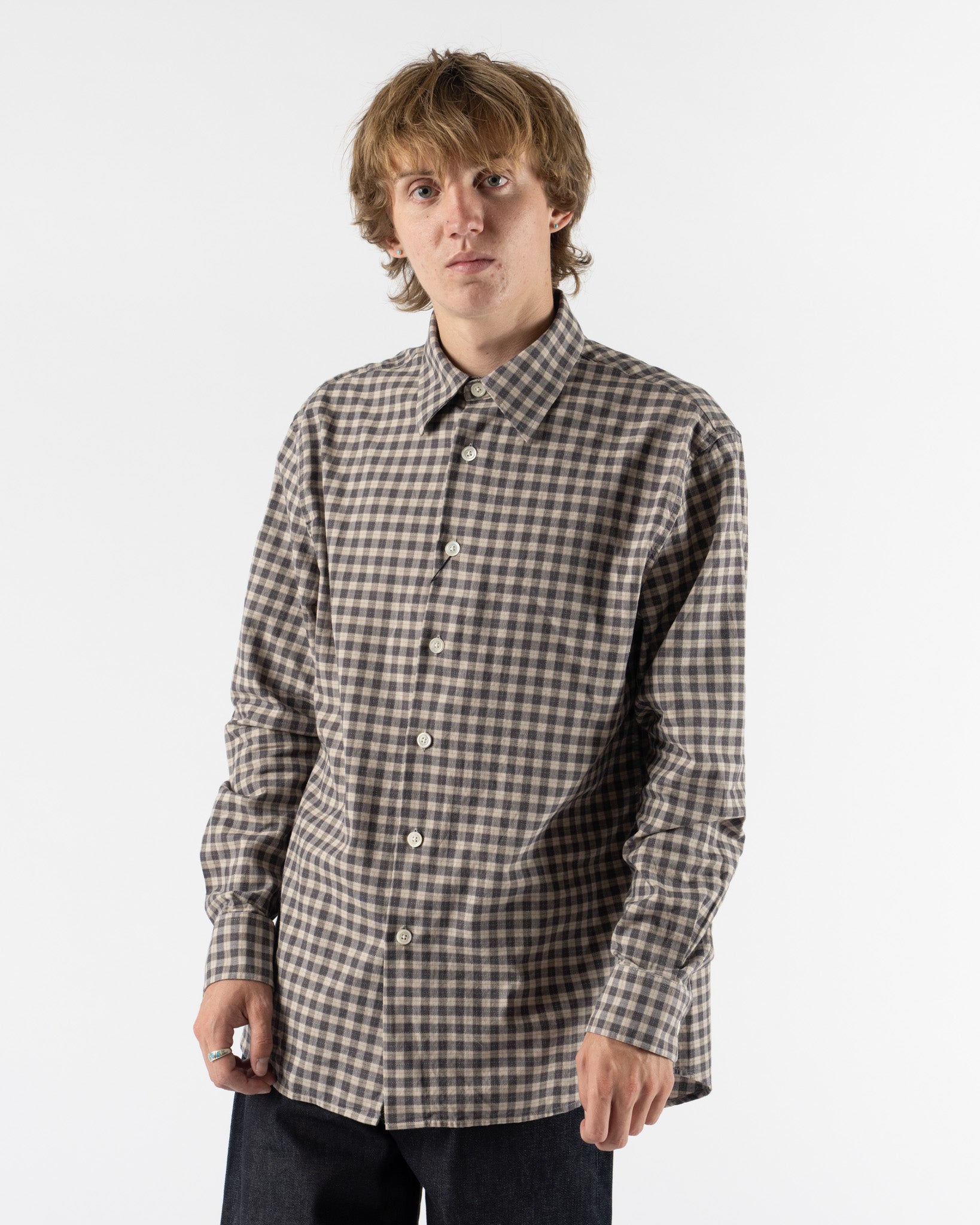 Sunflower Studio Shirt in Dark Sand