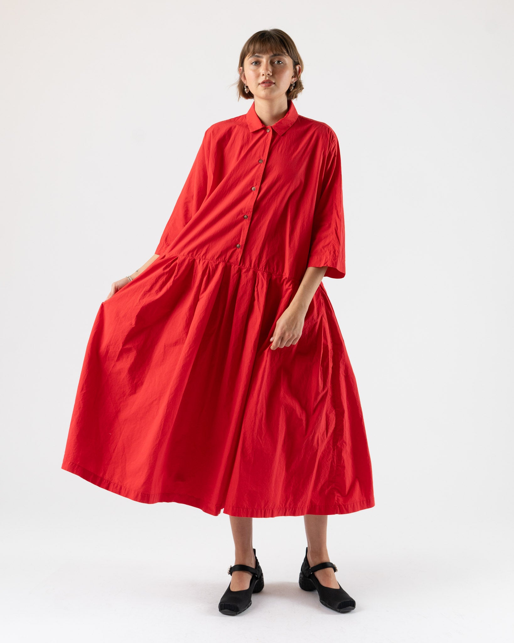 Fabiana Pigna Asun Dress in Azalea