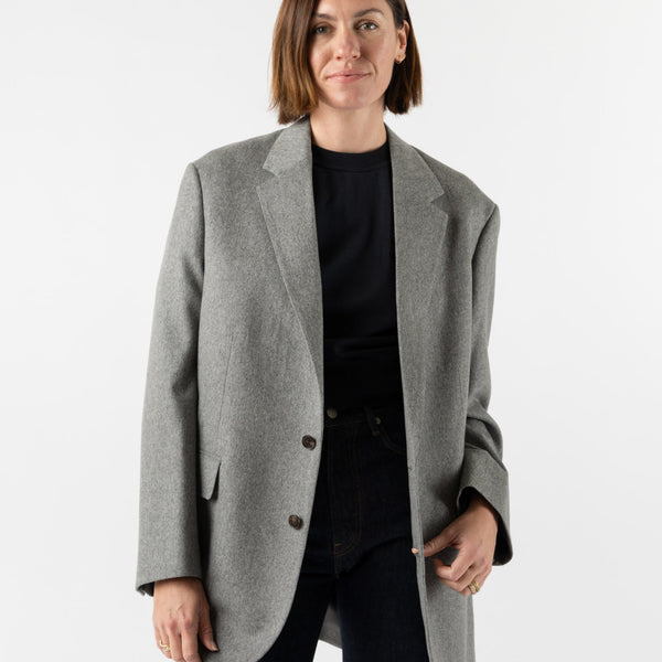 お歳暮 のし Auralee Jake at Curated Gray Top in Jacket Moleskin Cashmere ジャケット・アウター