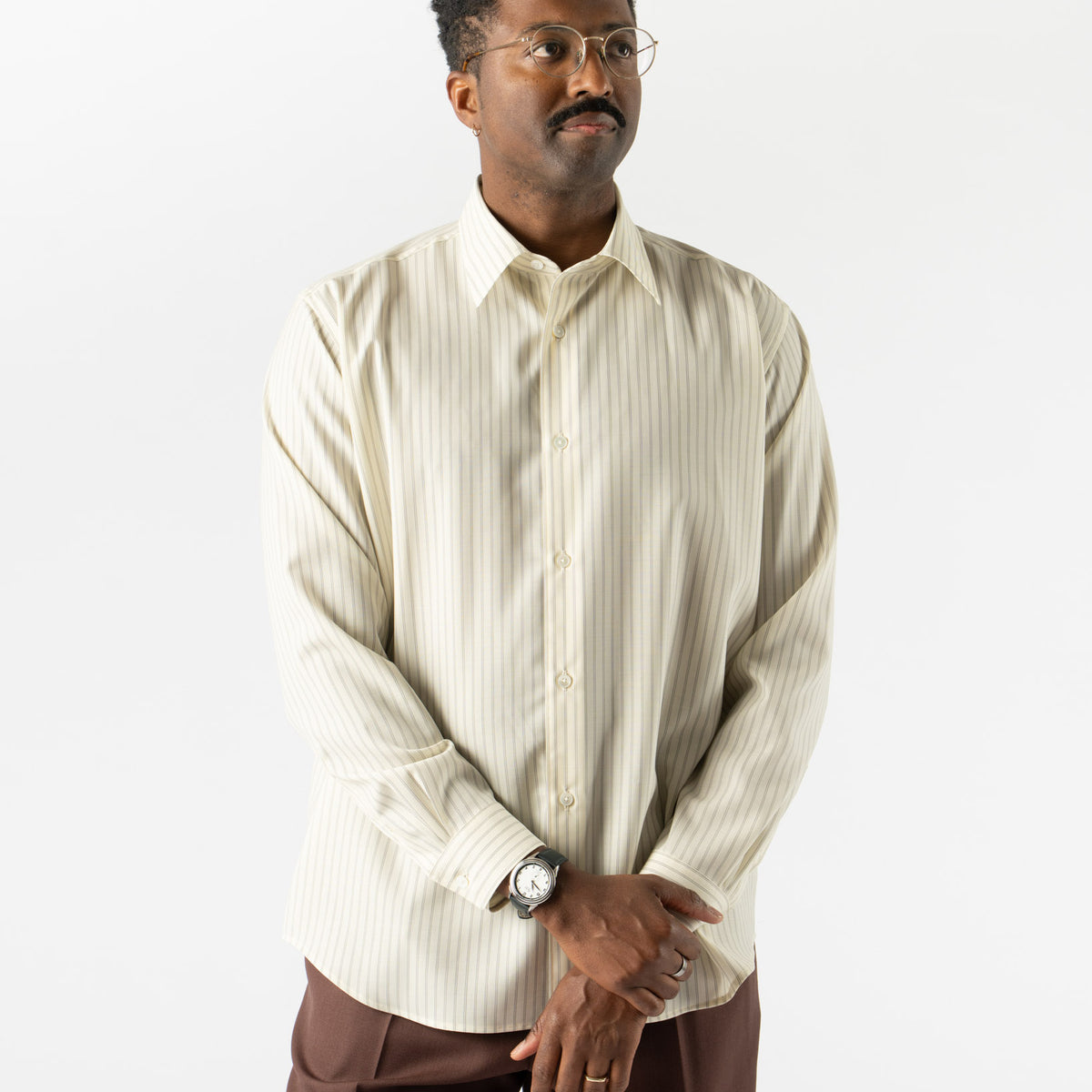 Auralee-Super-Fine-Wool-Stripe 