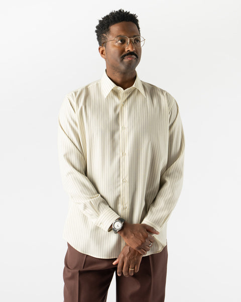 Auralee-Super-Fine-Wool-Stripe Auralee-Super-Fine-Wool-Stripe