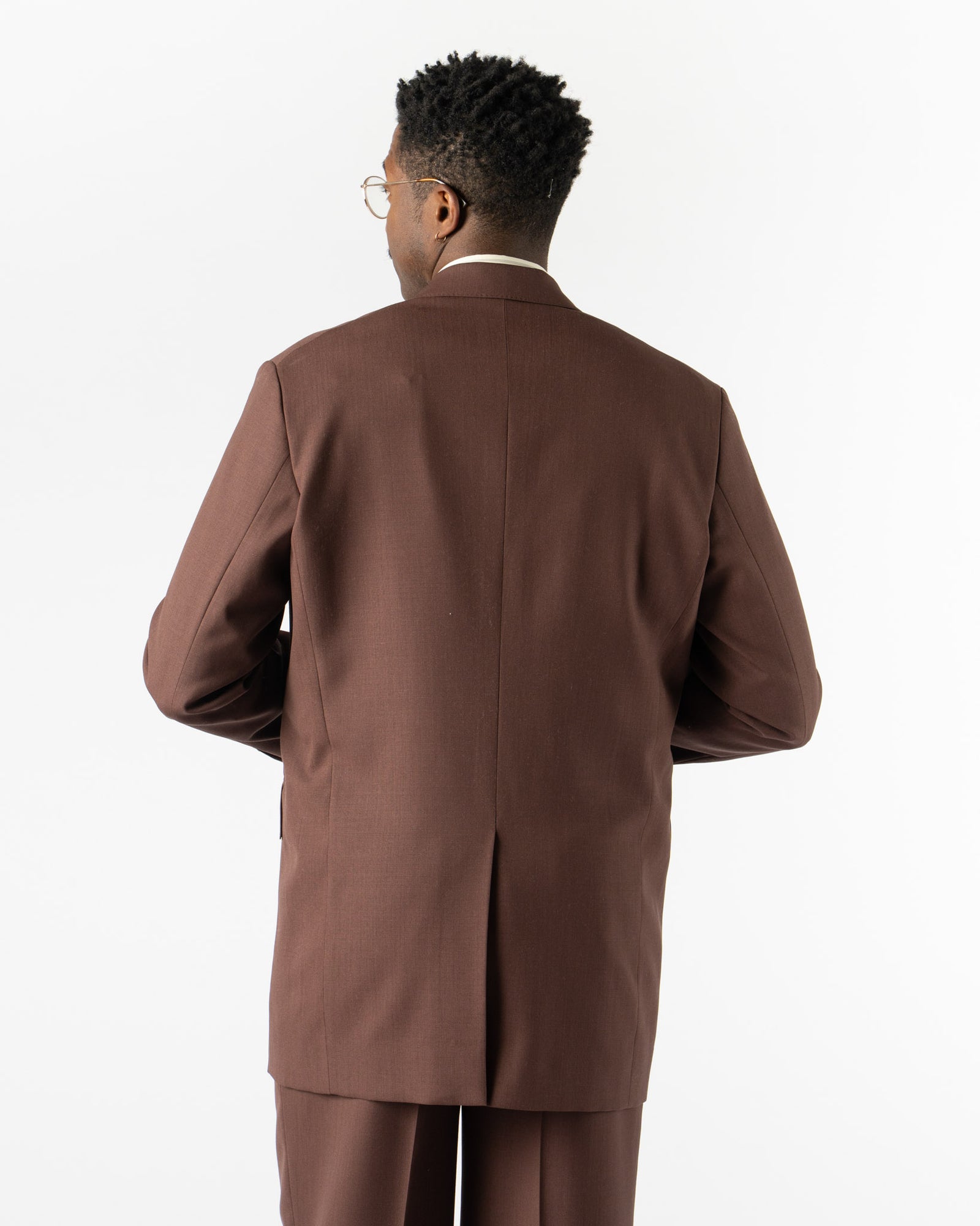 WOOL KID MOHAIR KERSEY JACKET (A20SJ02MK) | AURALEE