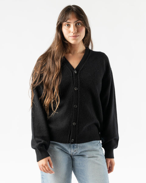 トップス AURALEE SHAGGY KNIT CARDIGAN Auralee Cotton Linen Cut Shaggy Knit Cardigan | Garmentory