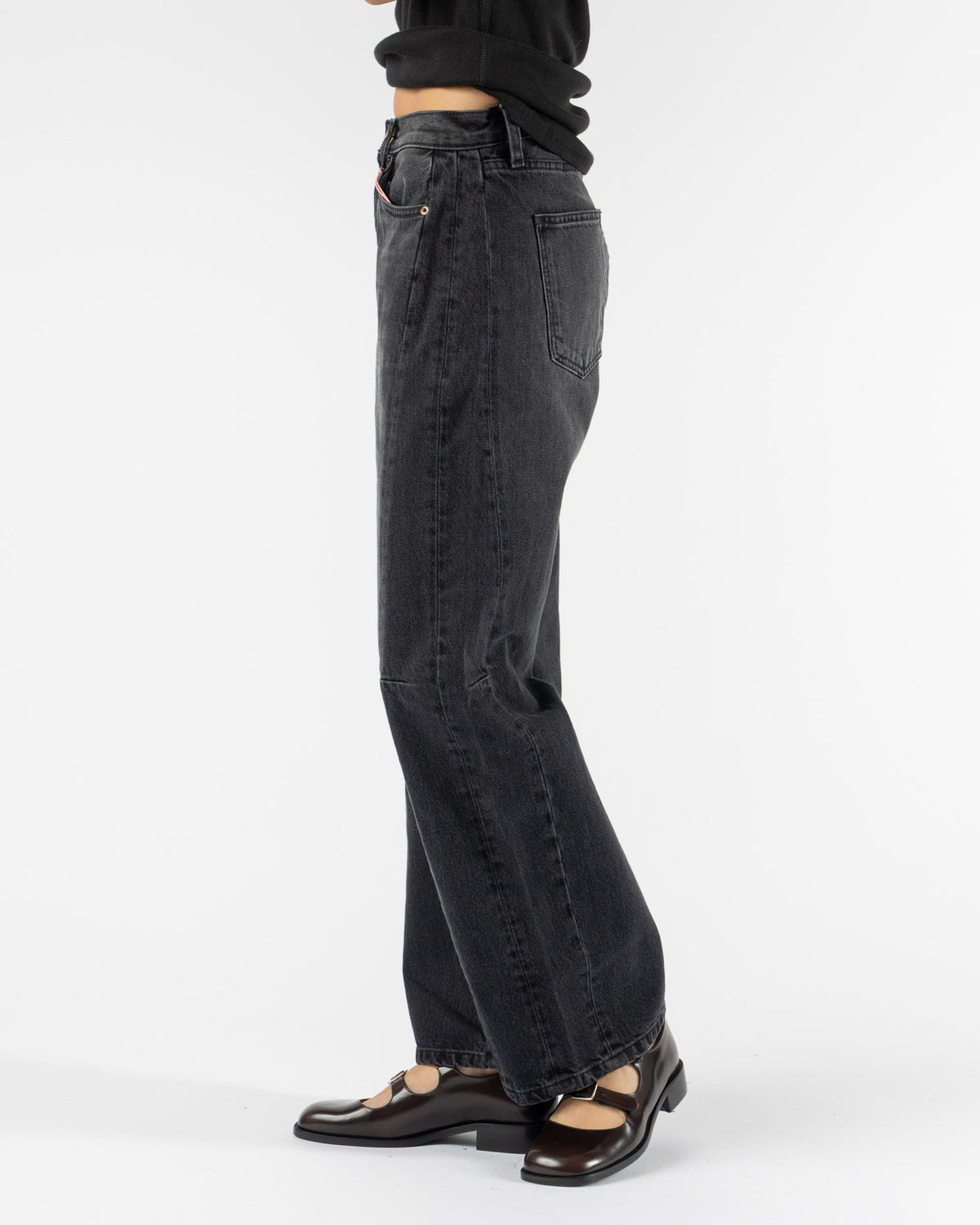 B Sides Slim Lasso in Stil Black