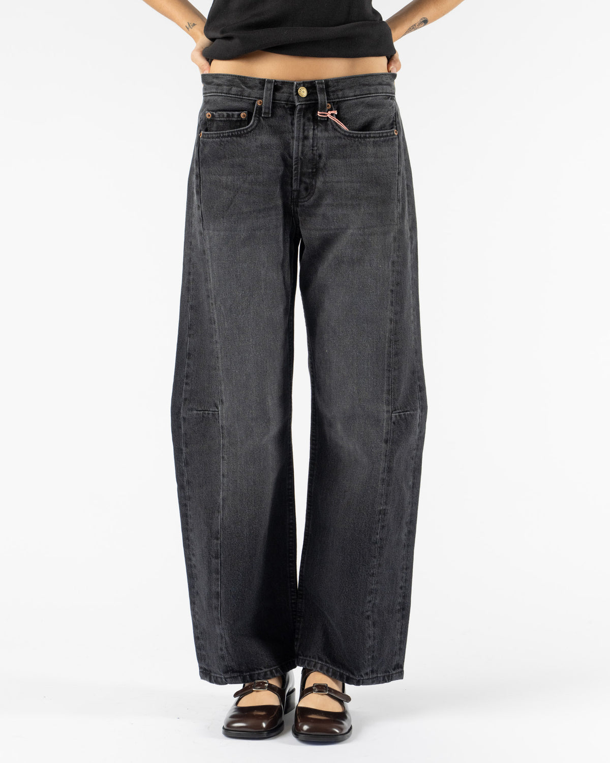 B Sides Slim Lasso in Stil Black