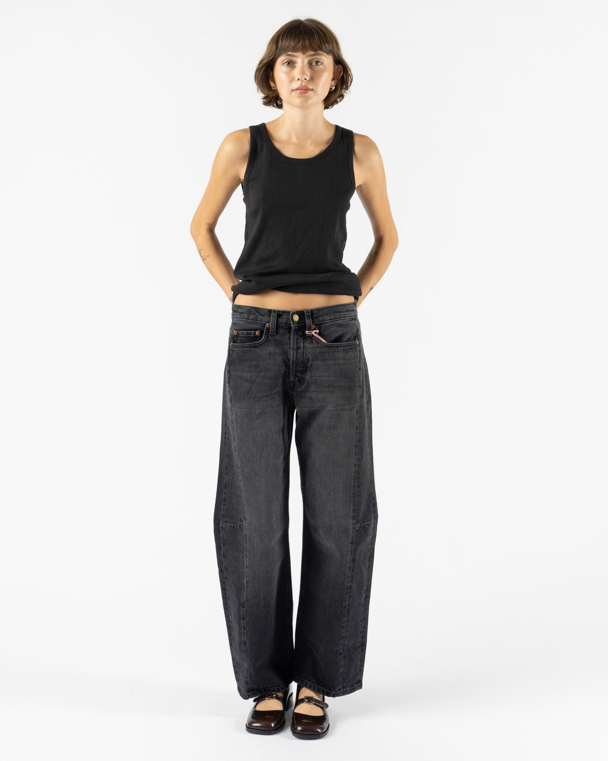 B Sides Slim Lasso in Stil Black