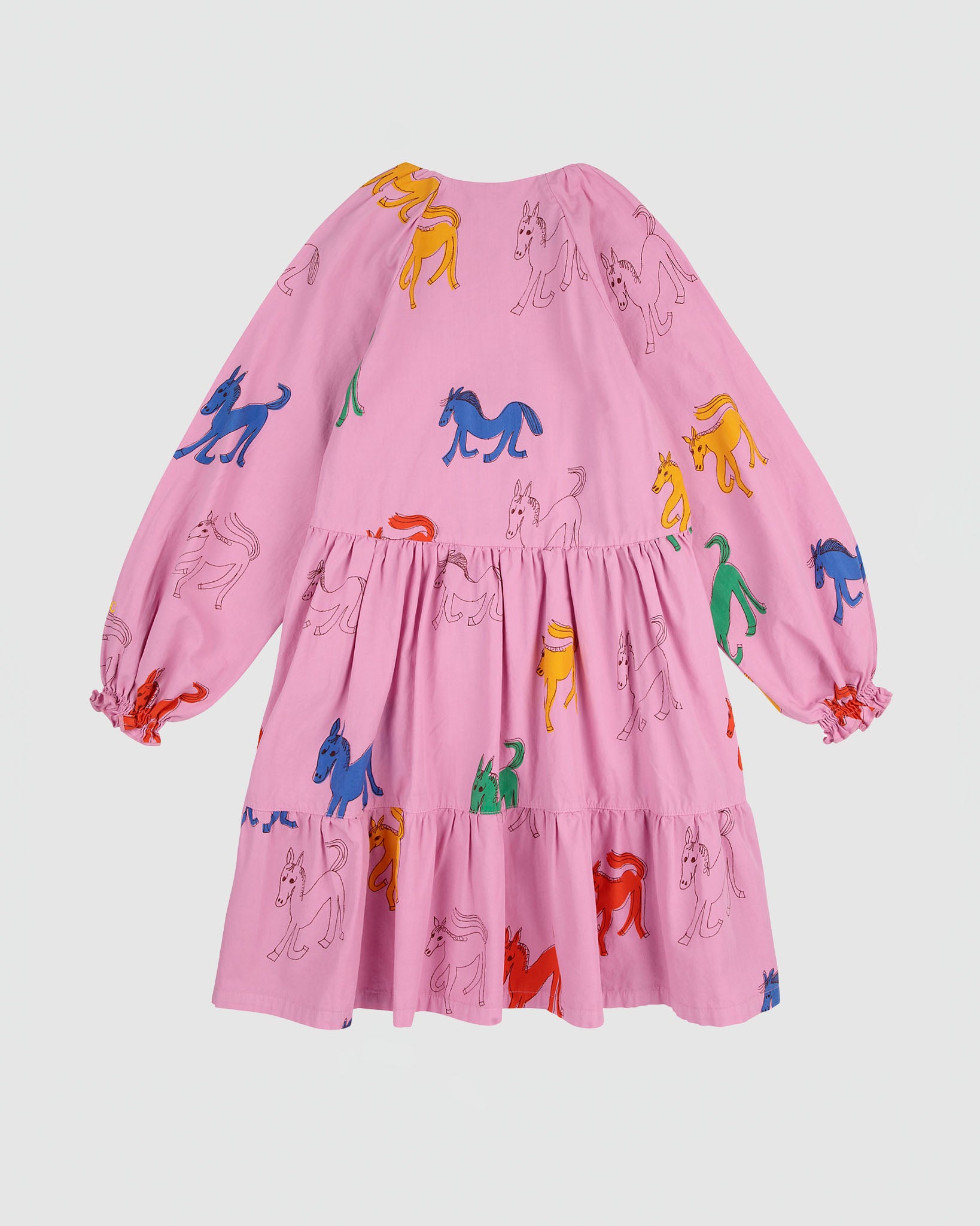 Bobo Choses Wonder Horse All Over Woven Dress