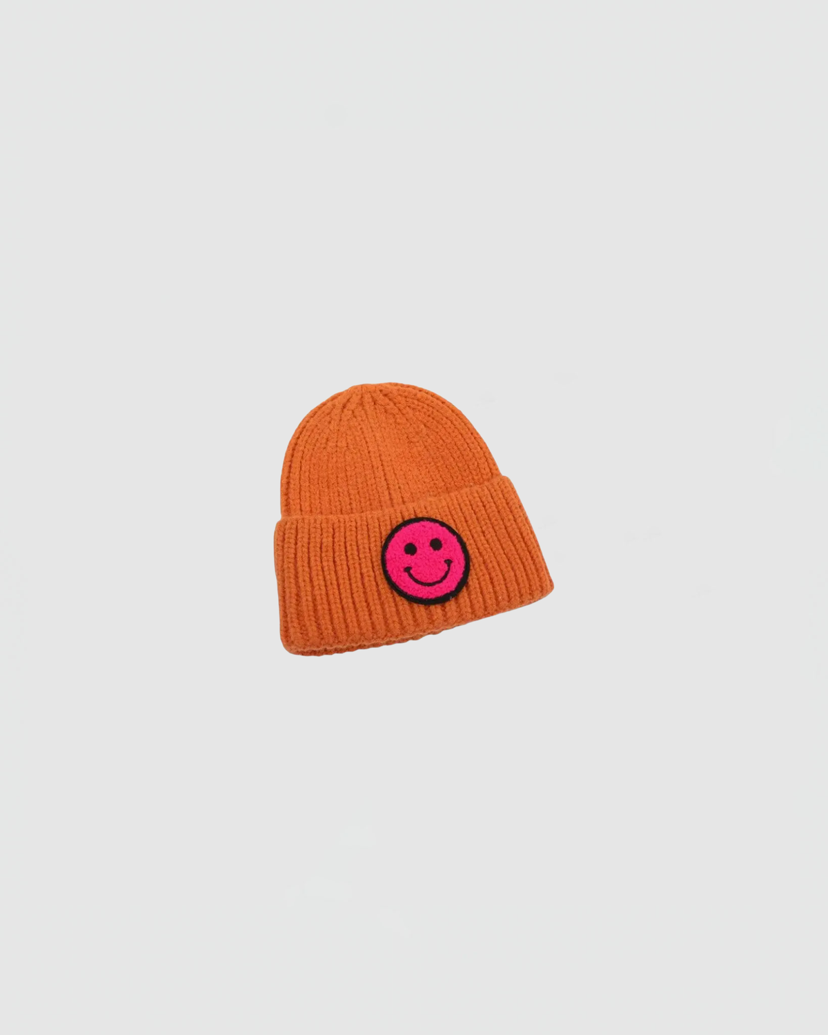 Best Day Ever Kids All Smiles Beanie in Orange